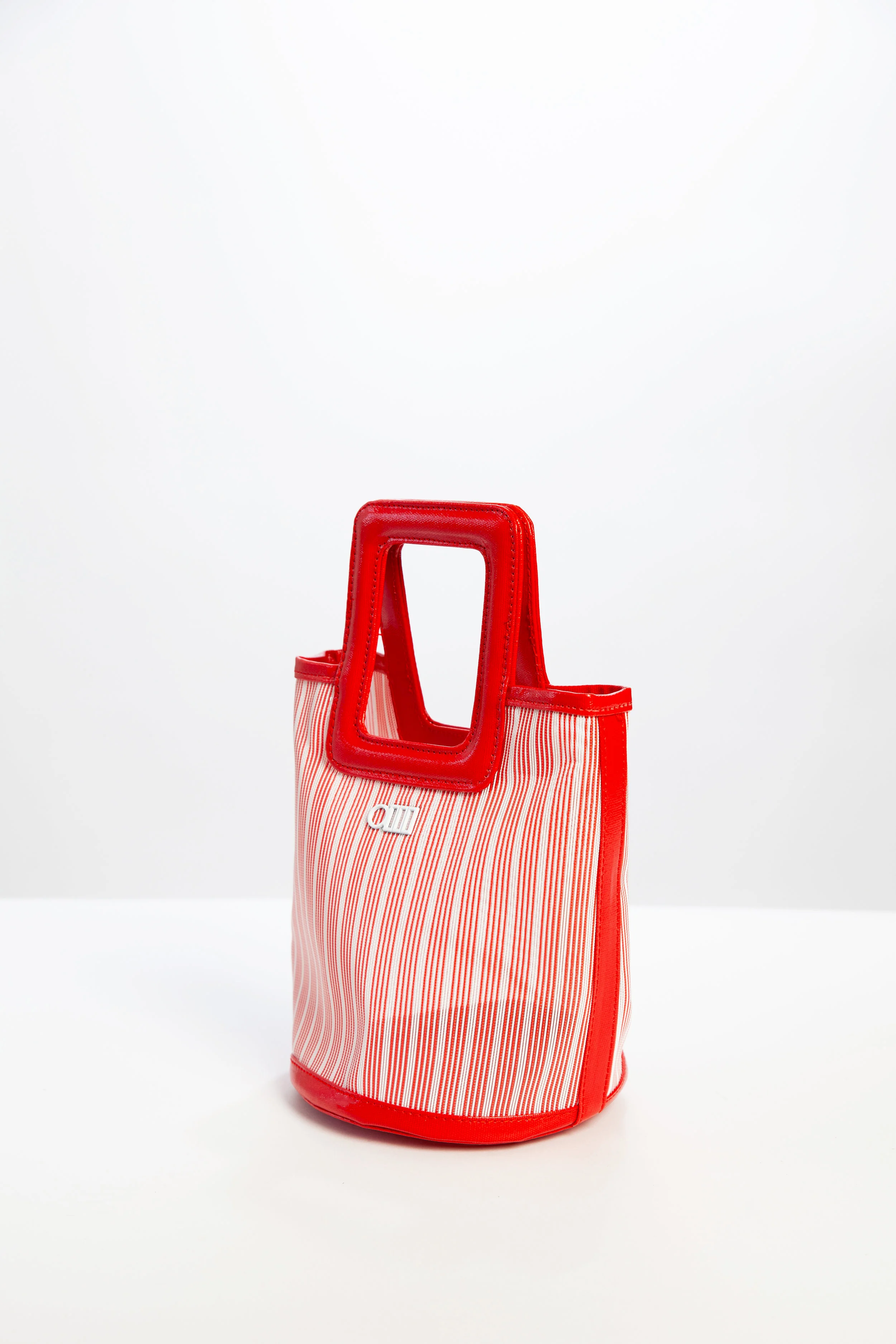 Solid & Striped The Pookie Mini Tote Bag - Red Mesh