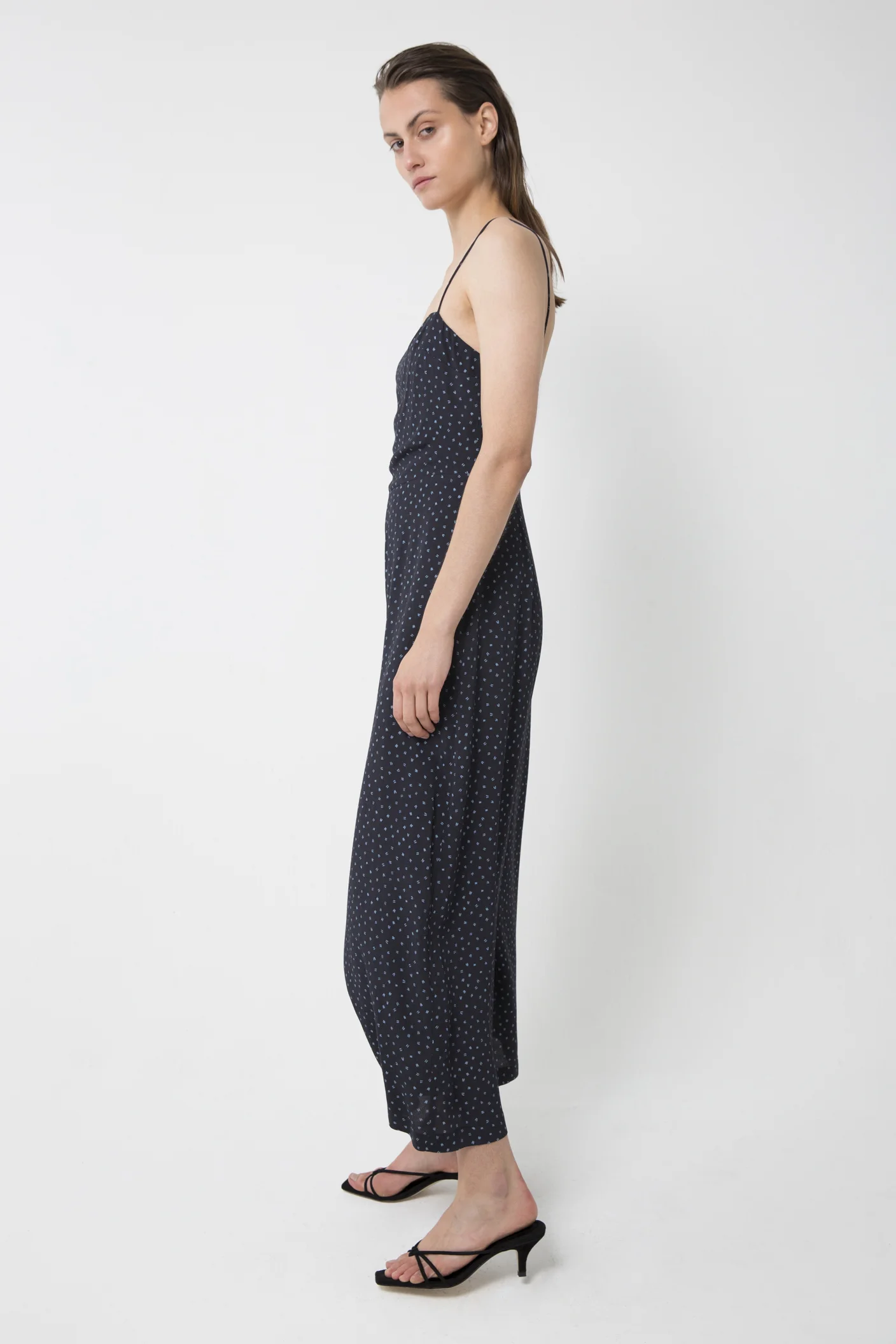 Third Form Stroke Polka Dot Jumpsuit