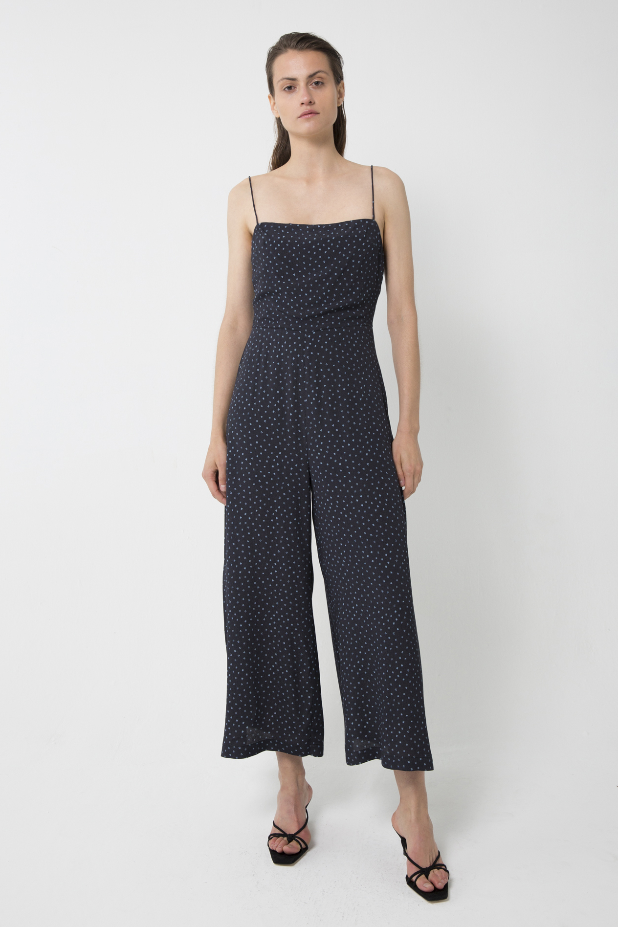 Third Form Stroke Polka Dot Jumpsuit