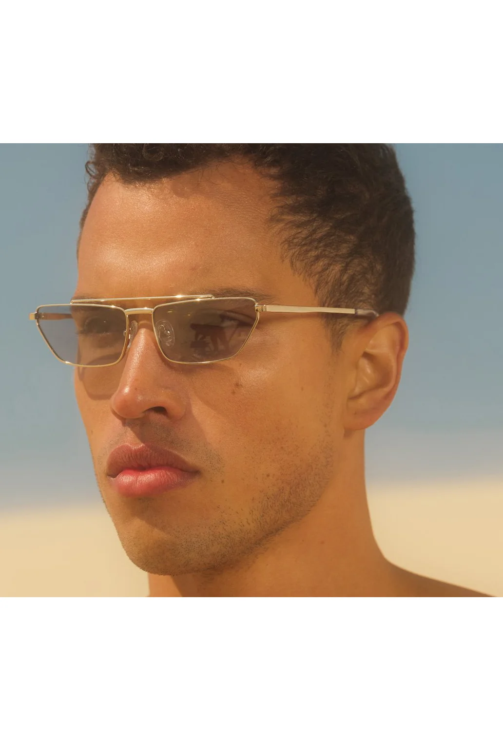 Le Specs Electicool Sunglasses - Gold