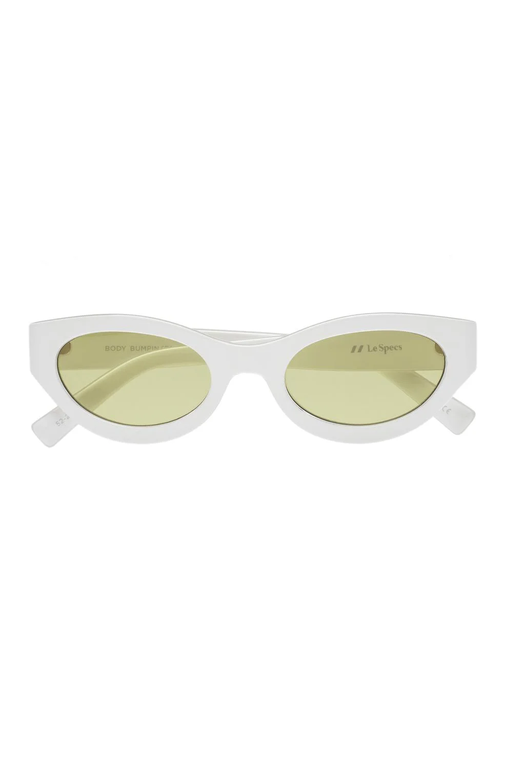 Le Specs Body Bumpin Sunglasses - White
