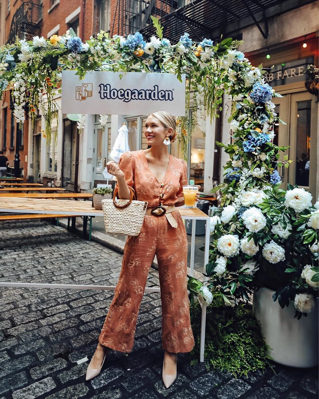 @cheraleelyle in Capulet Isalina Floral Long Sleeve Jumpsuit