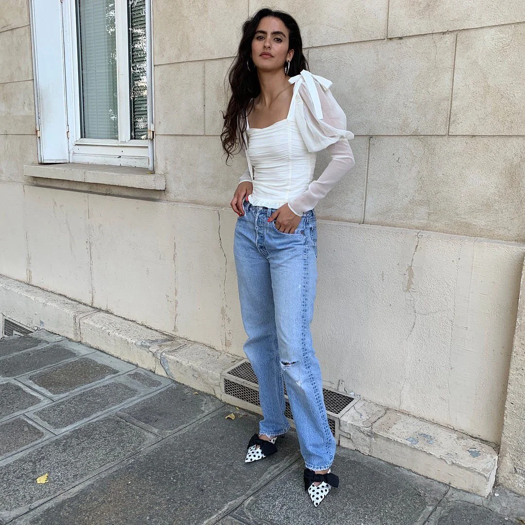 @junybreeze in For Love & Lemons Prince Crop Top
