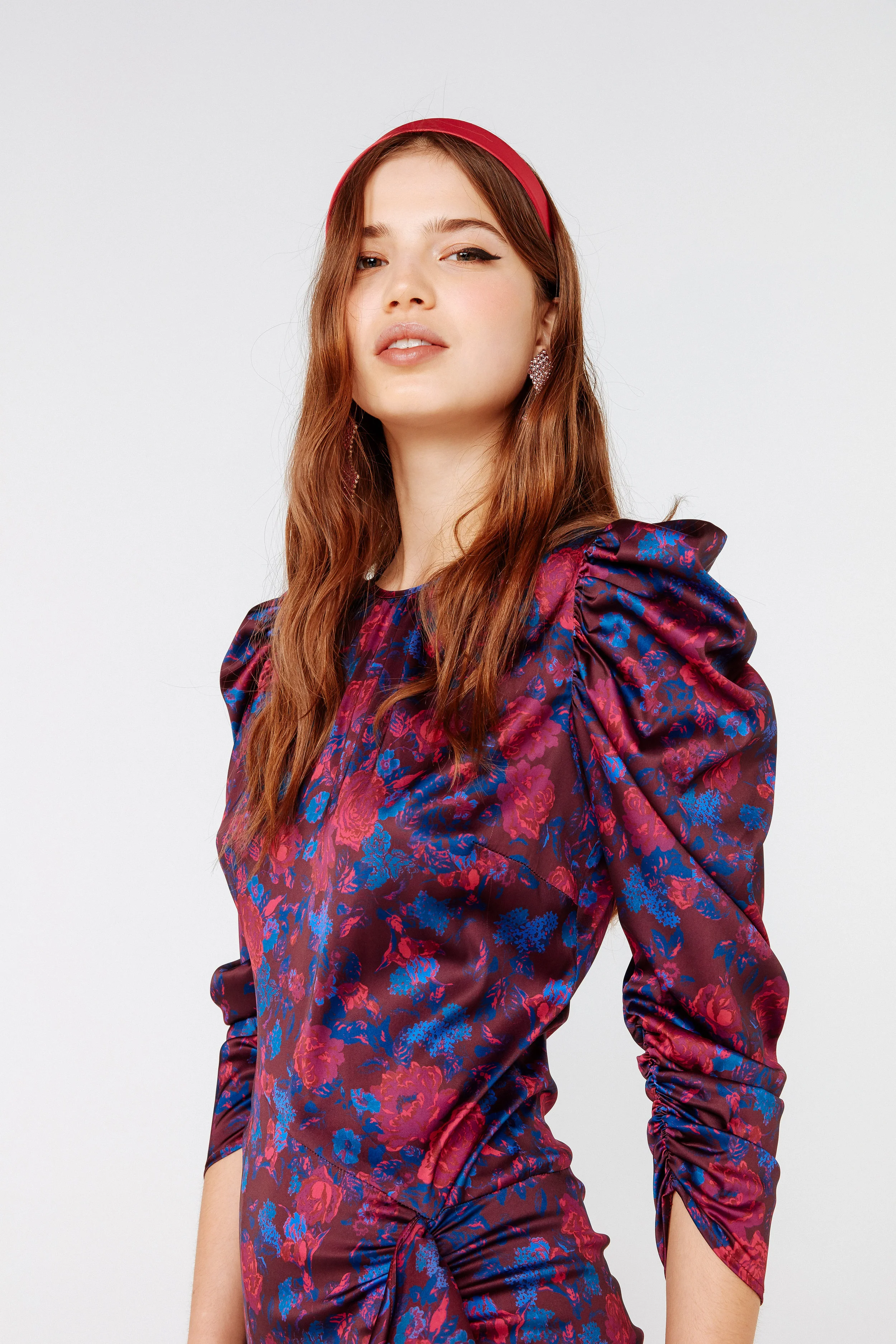 For Love & Lemons Endless Floral Mini Dress