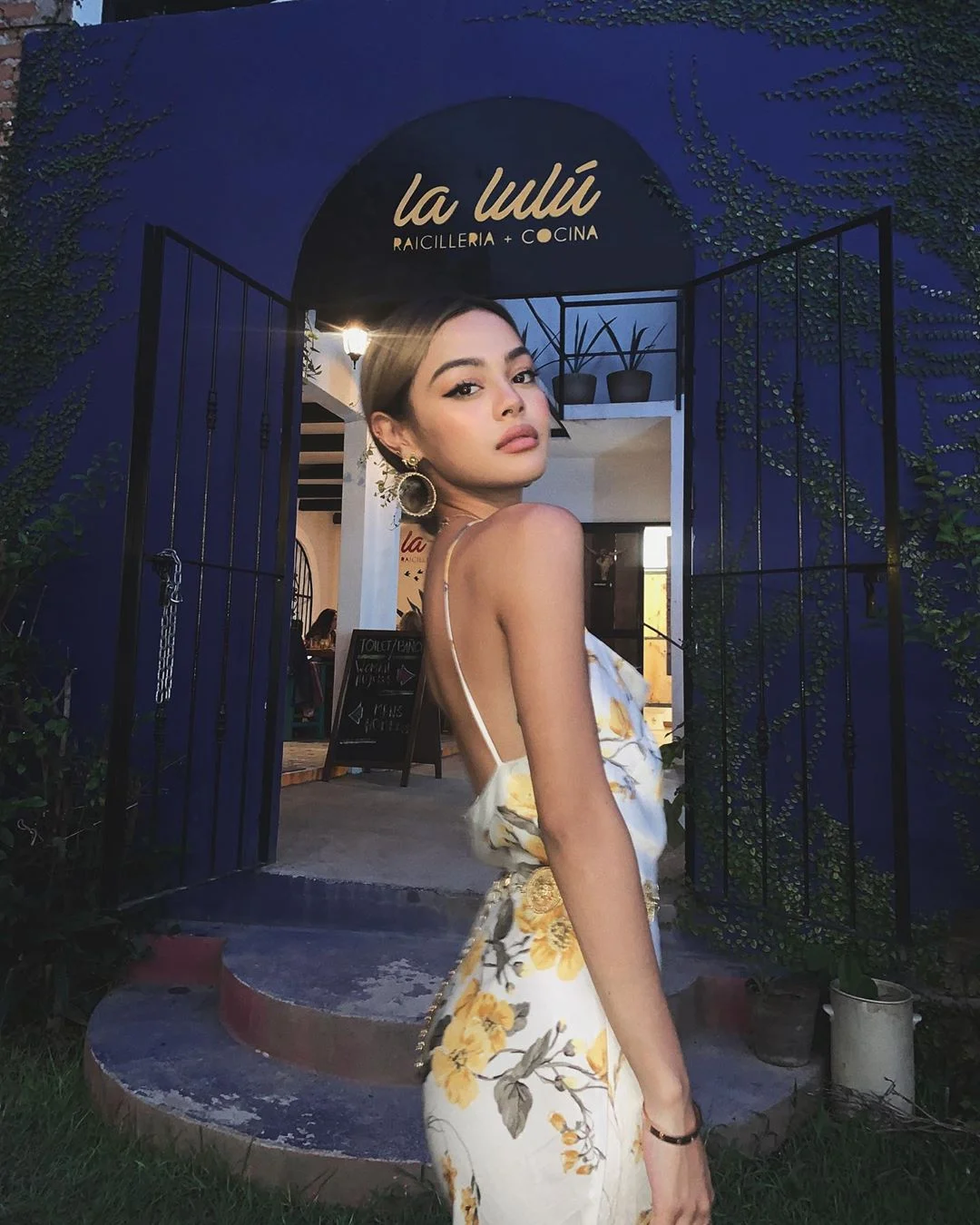 @lilymaymac in Bec + Bridge Matilde Slip Midi Dress