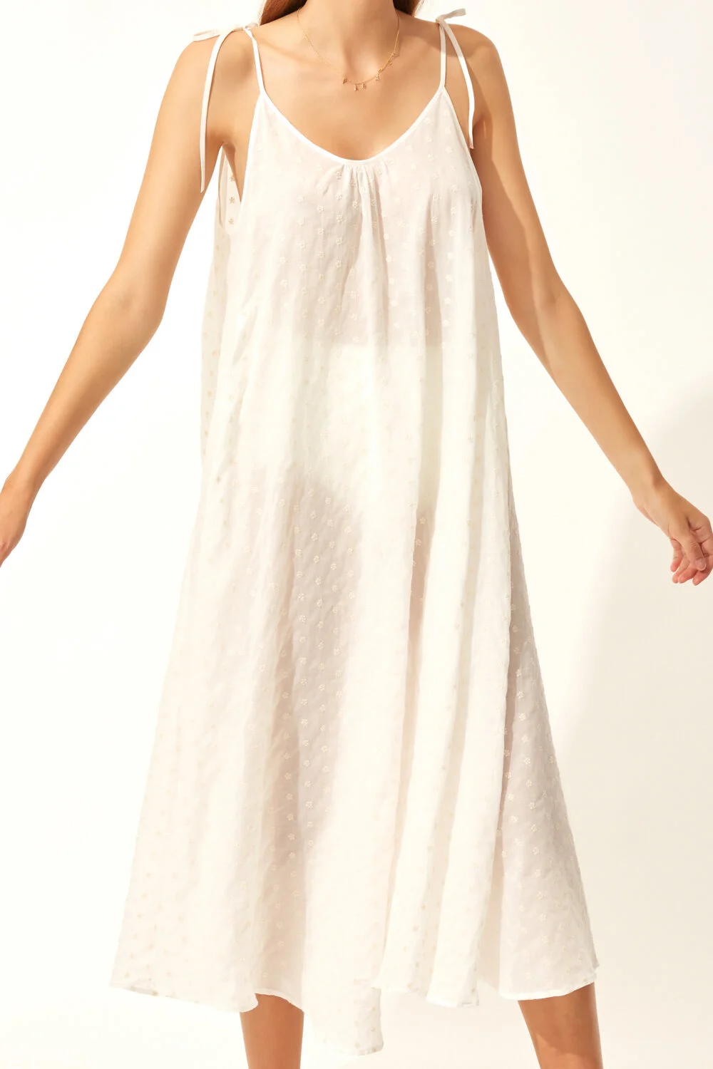 voile maxi dress