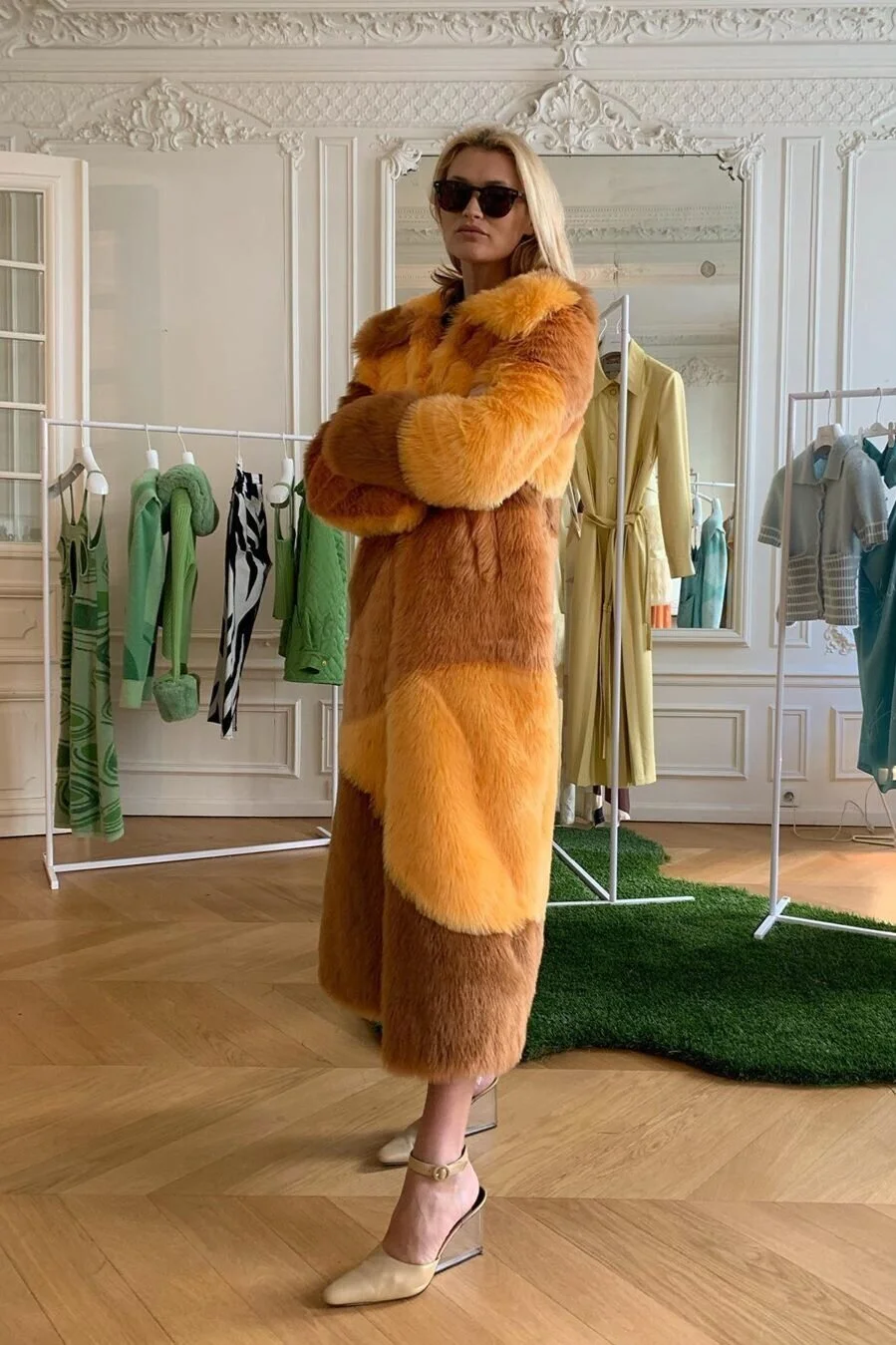House of sunny fur coat Clearance