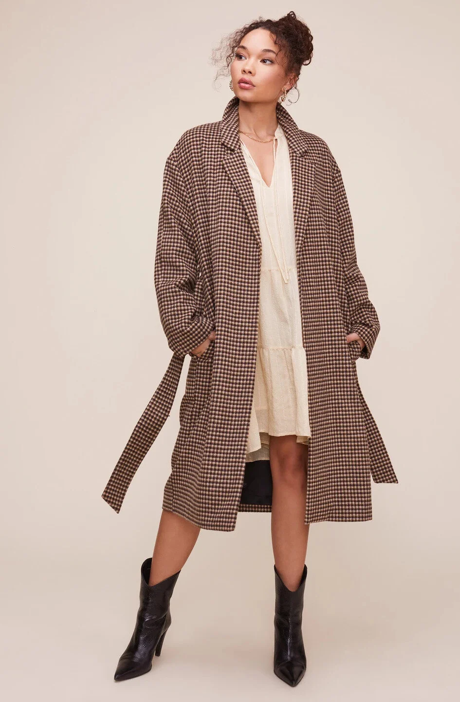 houndstooth coat