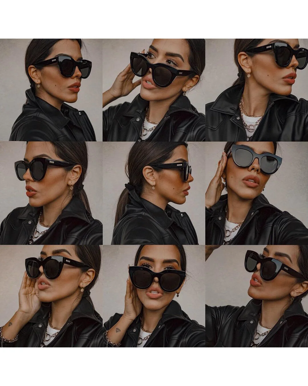 Le Specs “Air Heart” in Black IMWIM - Home to the world main image 3