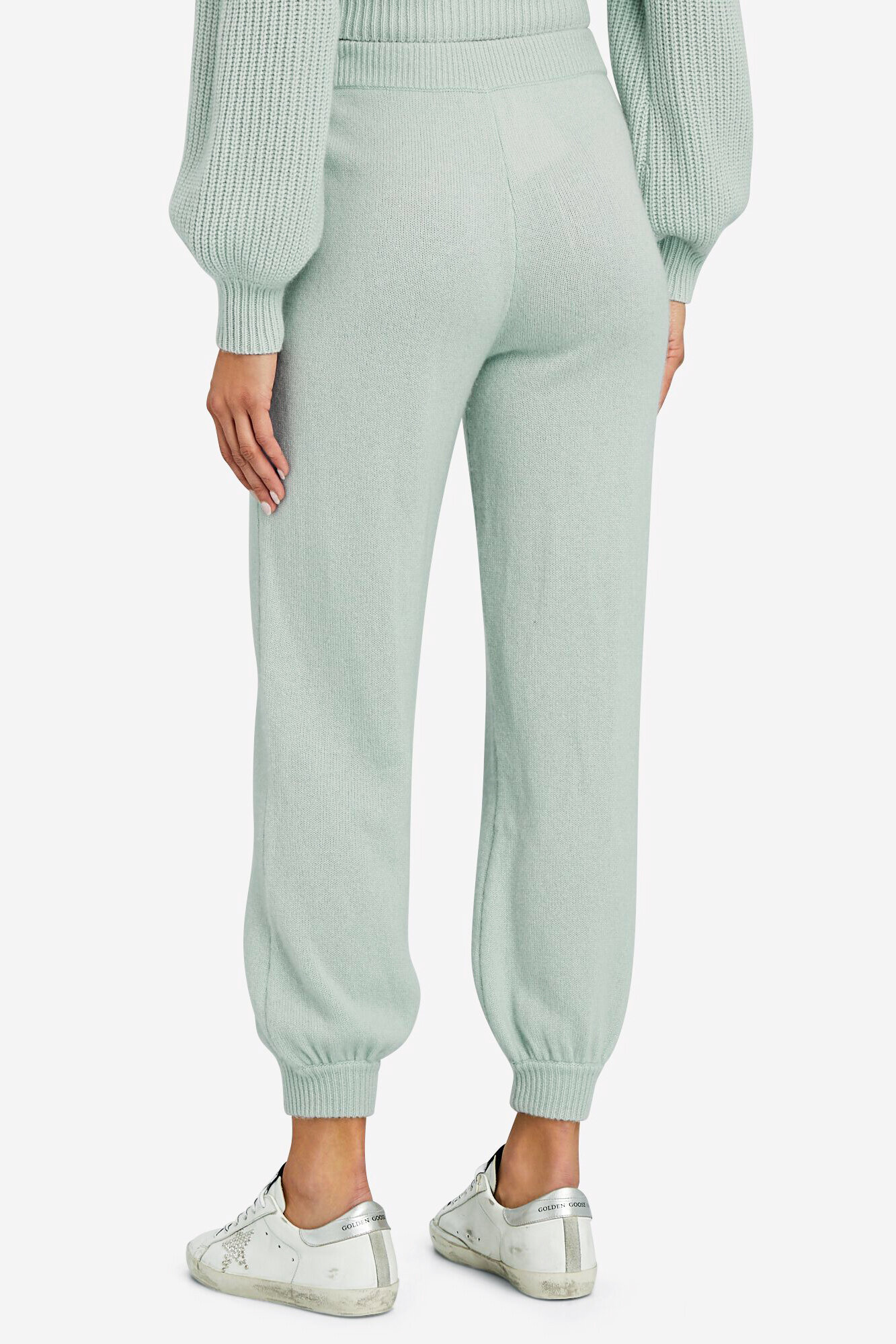 LoveShackFancy Tristan Pants - Seafoam
