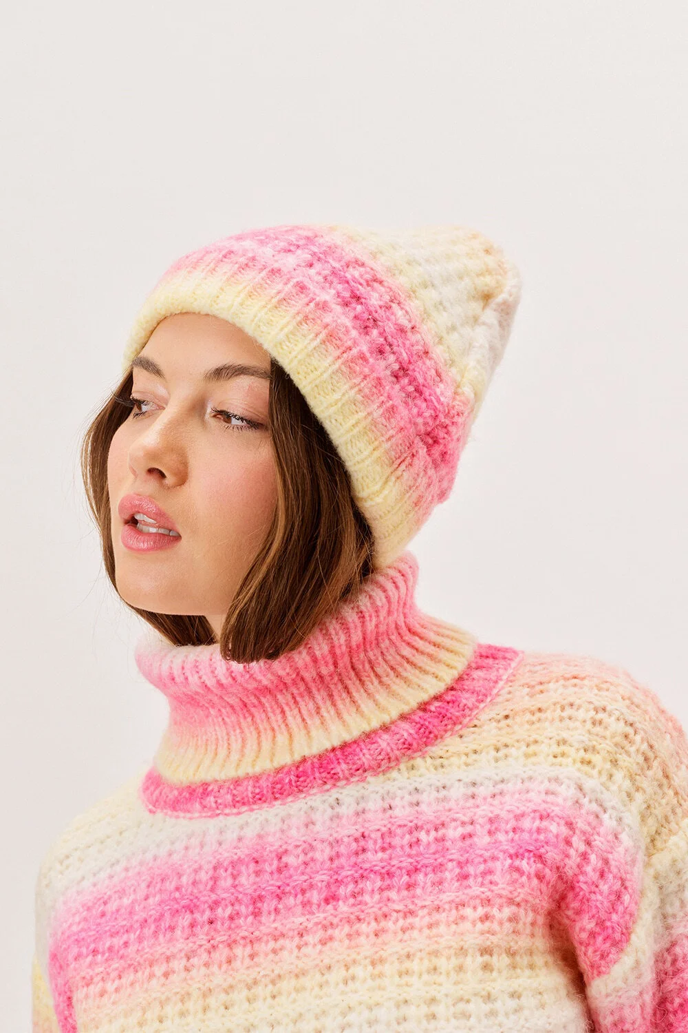 For Love \u0026 Lemons Rosa Turtleneck Crop 