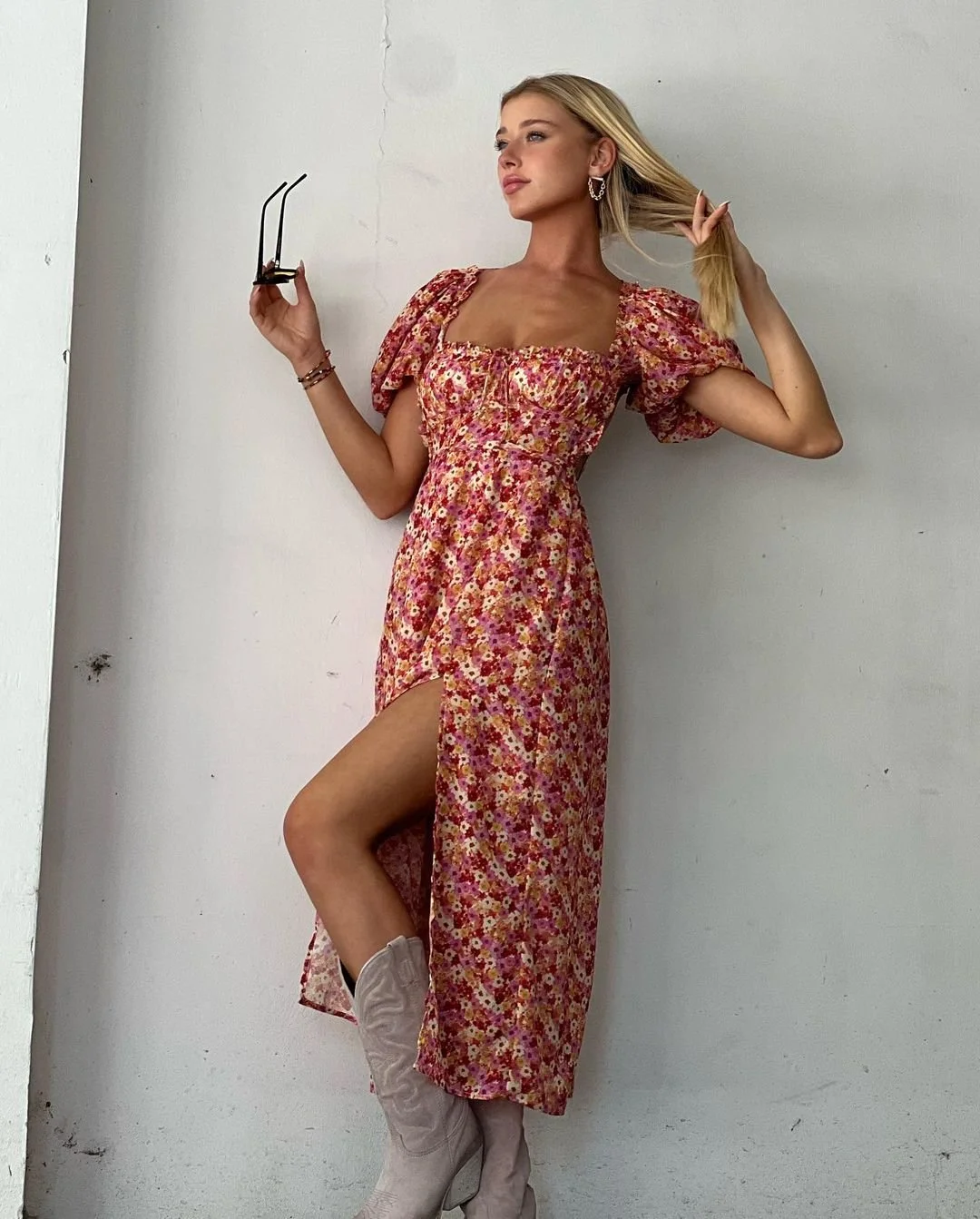 Lemons Felicia Midi Dress — IMWIM