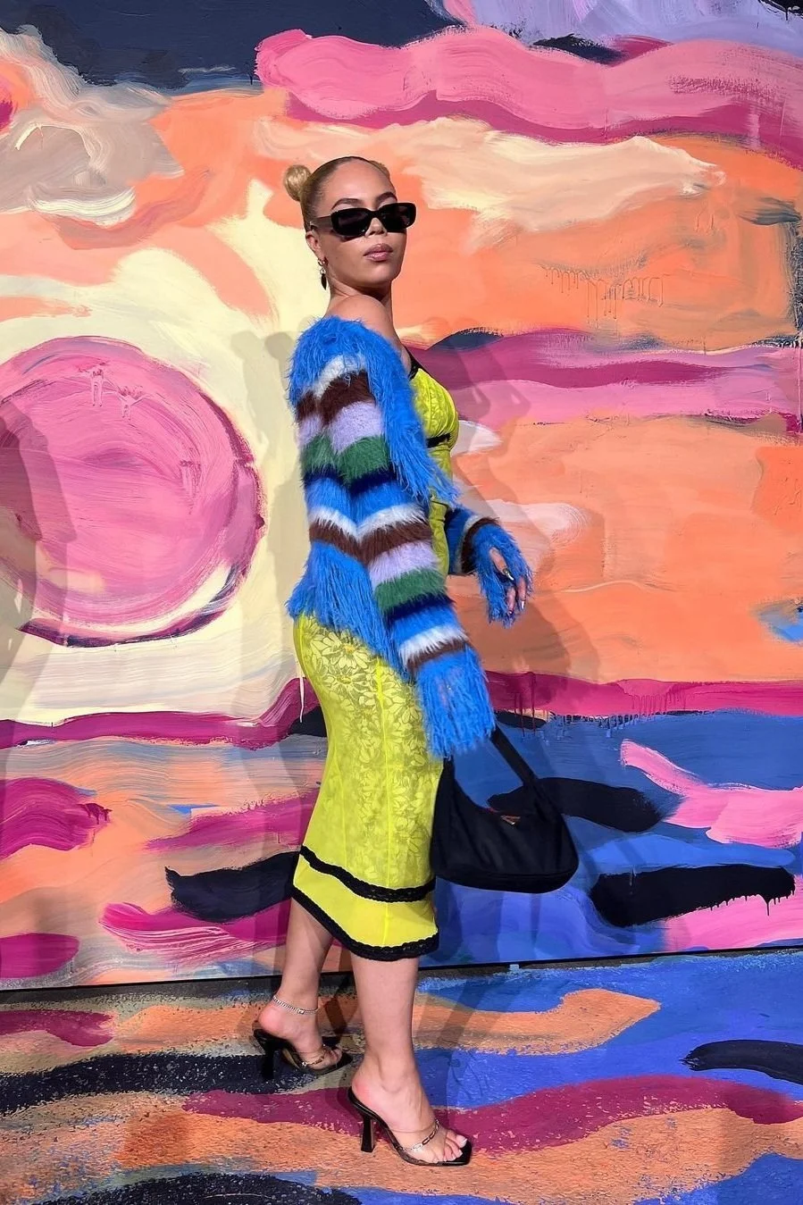 @alyssaheartbreak in House of Sunny Vivienne Feather Knit