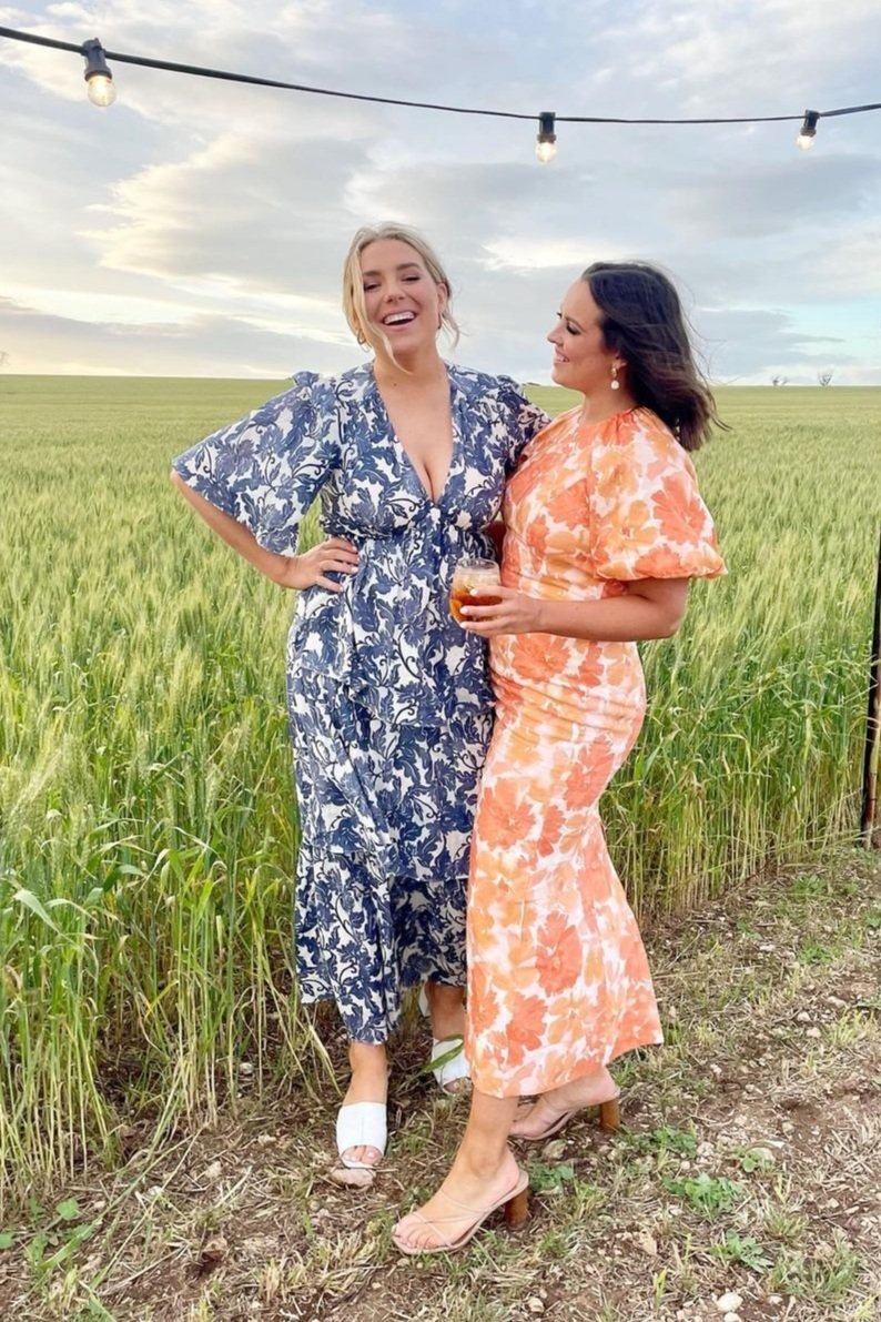elena midi dress IMWIM