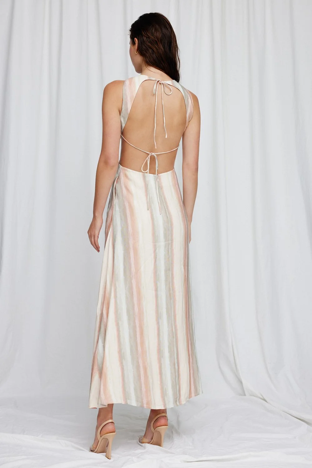 maxi dress with hoodie Maxi Hoodie Dress by L.Styles'Clothing Small / Blue /Silver