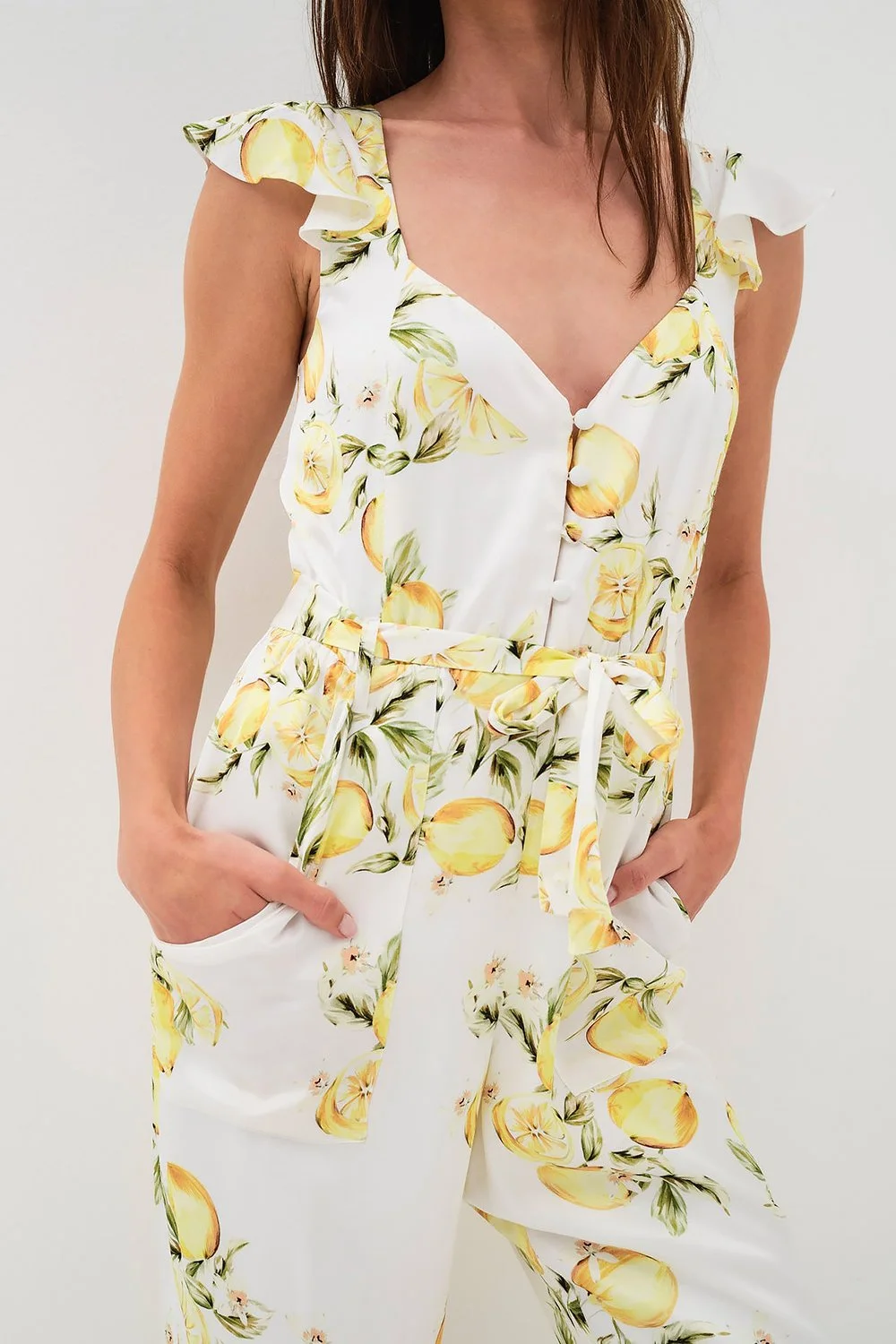 Yellow Limonada Jumpsuit Alice McCall Broderie Limonada Jumpsuit