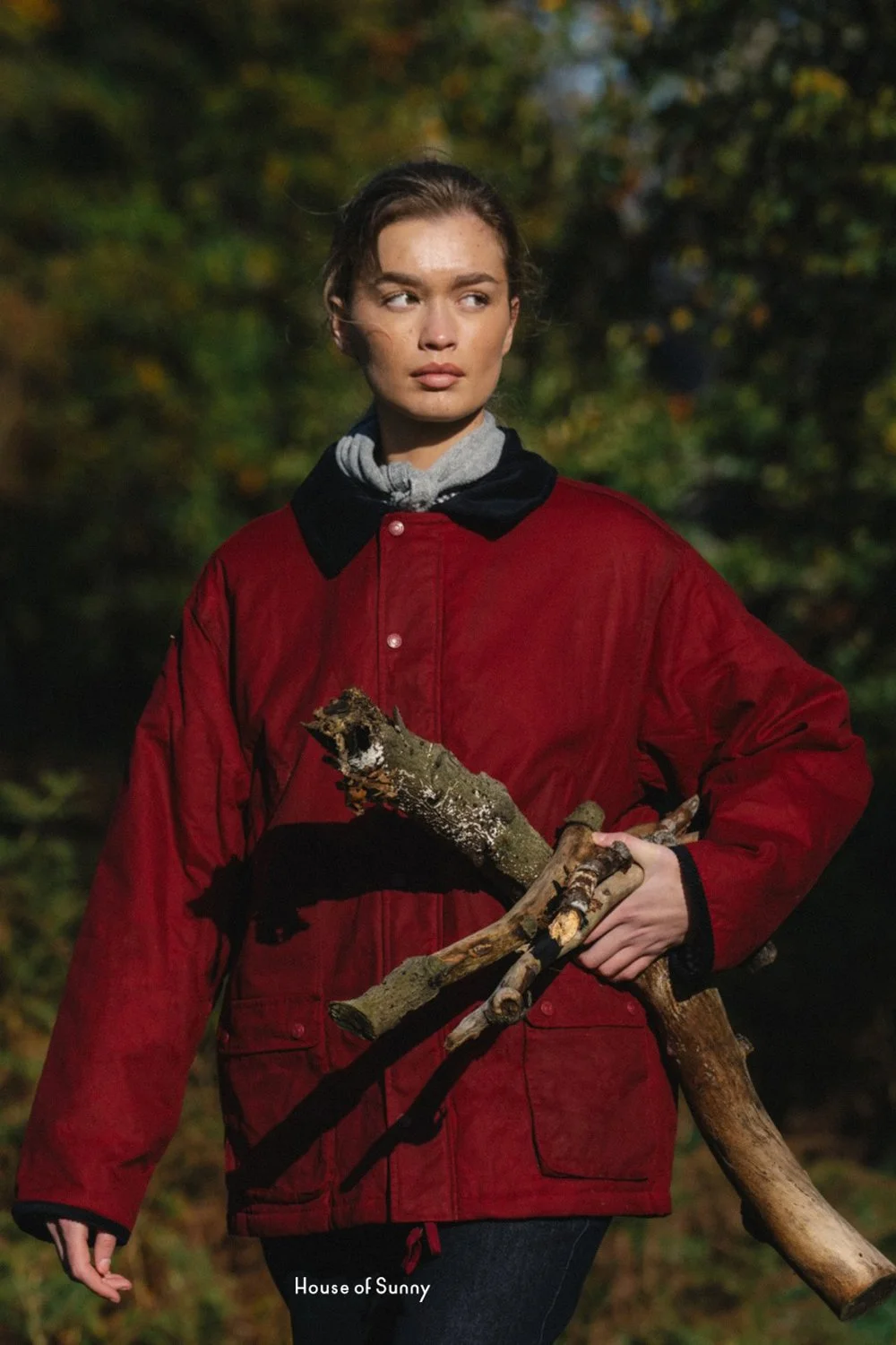 House of Sunny The Waxed Rain Jacket