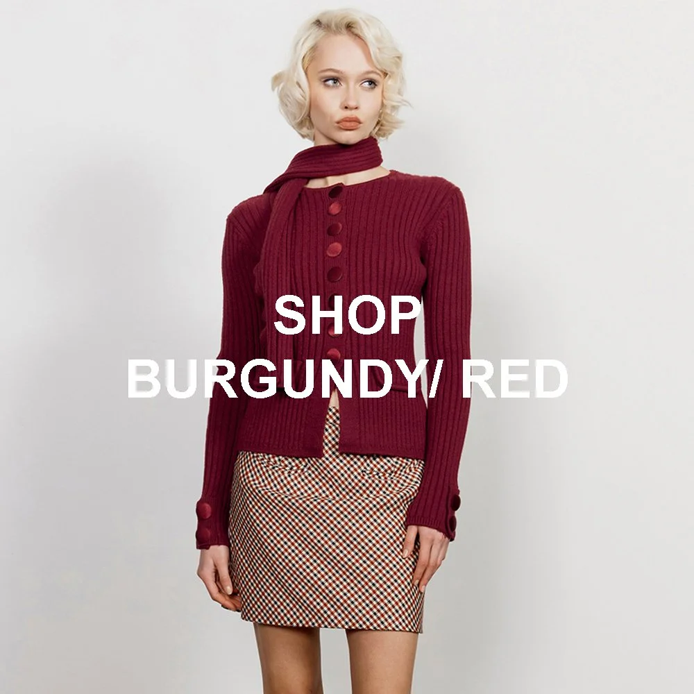 House of Sunny Power Peggy - Burgundy