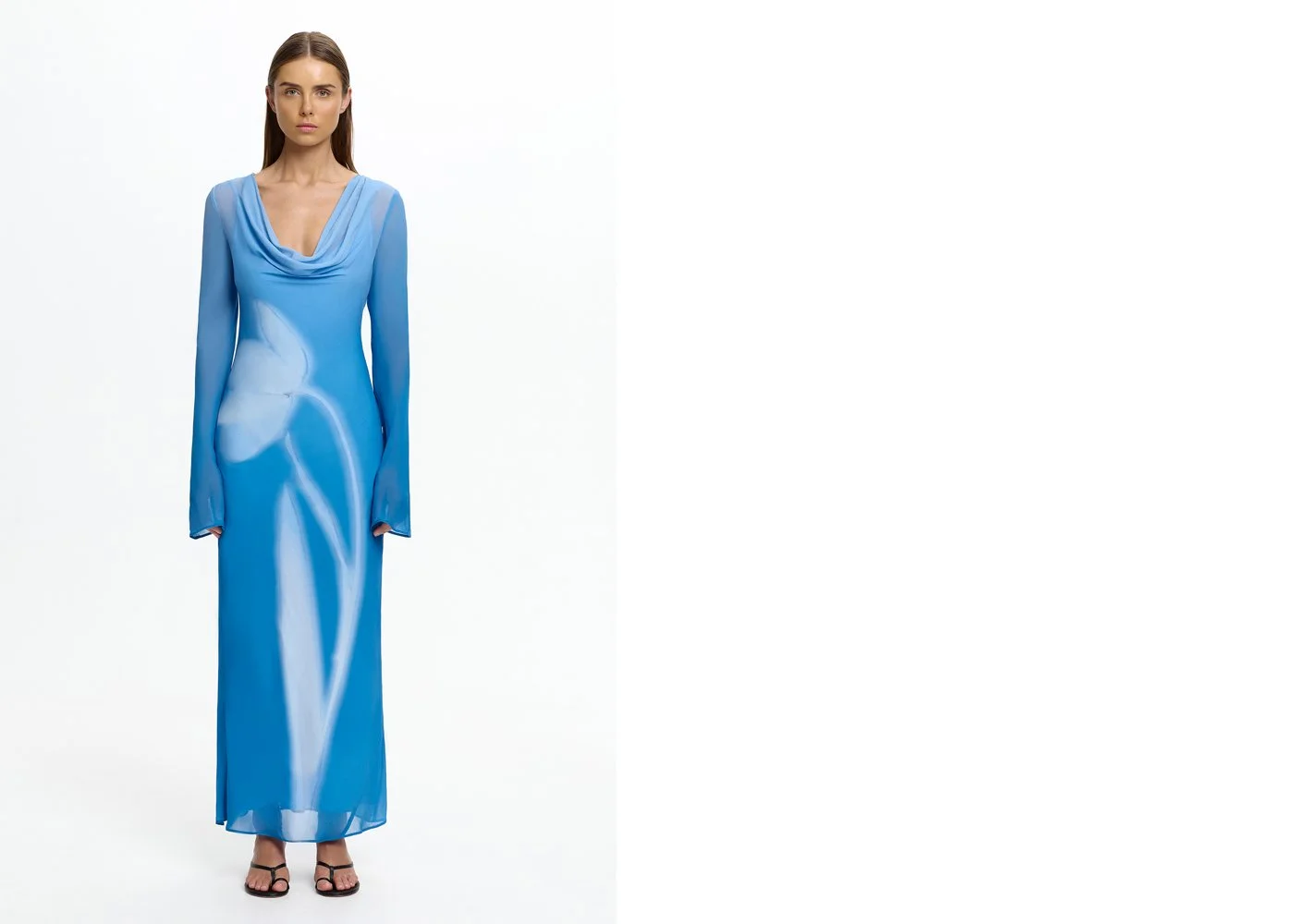 Significant Other Zhavia Long Sleeve Maxi Dress