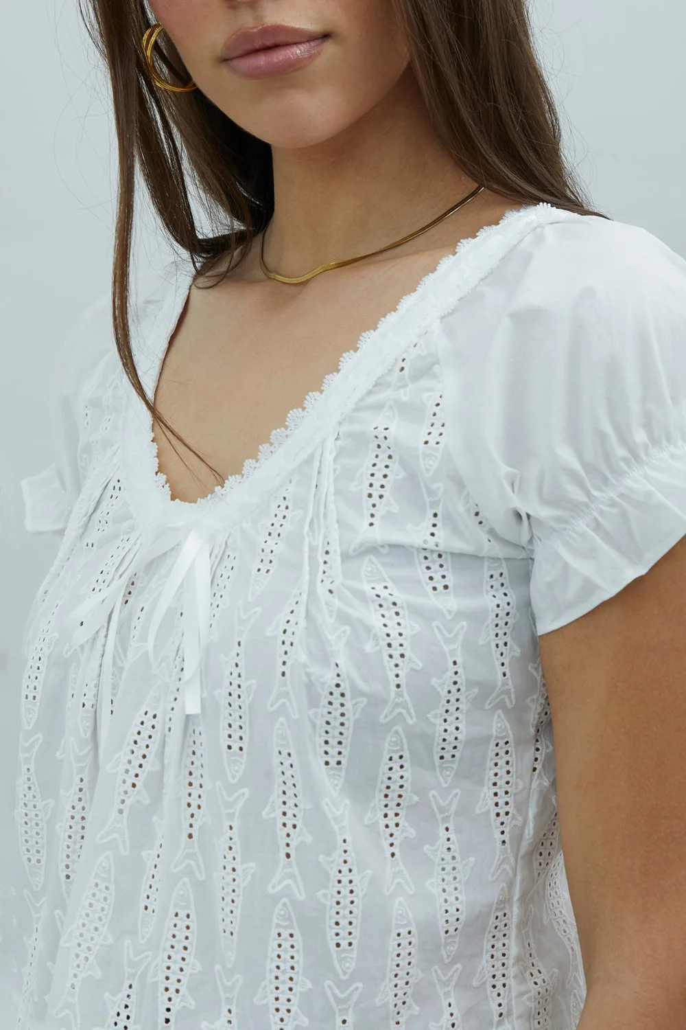 House of Sunny Sea Breeze Cotton Top