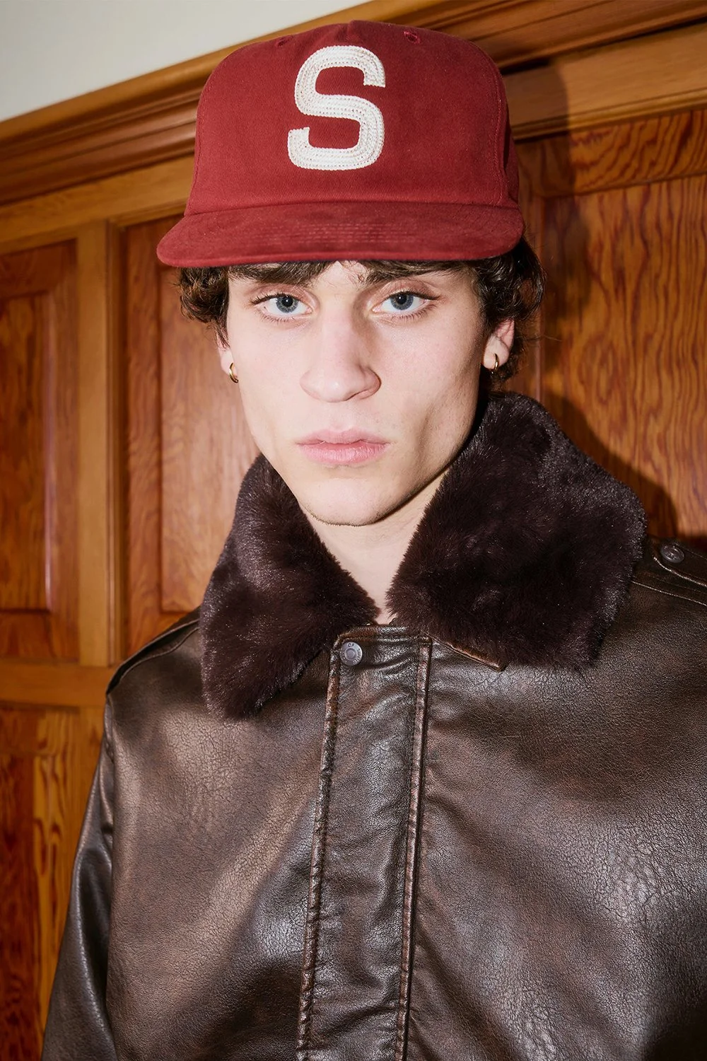 House of Sunny Cruise Flight Jacket - Brown