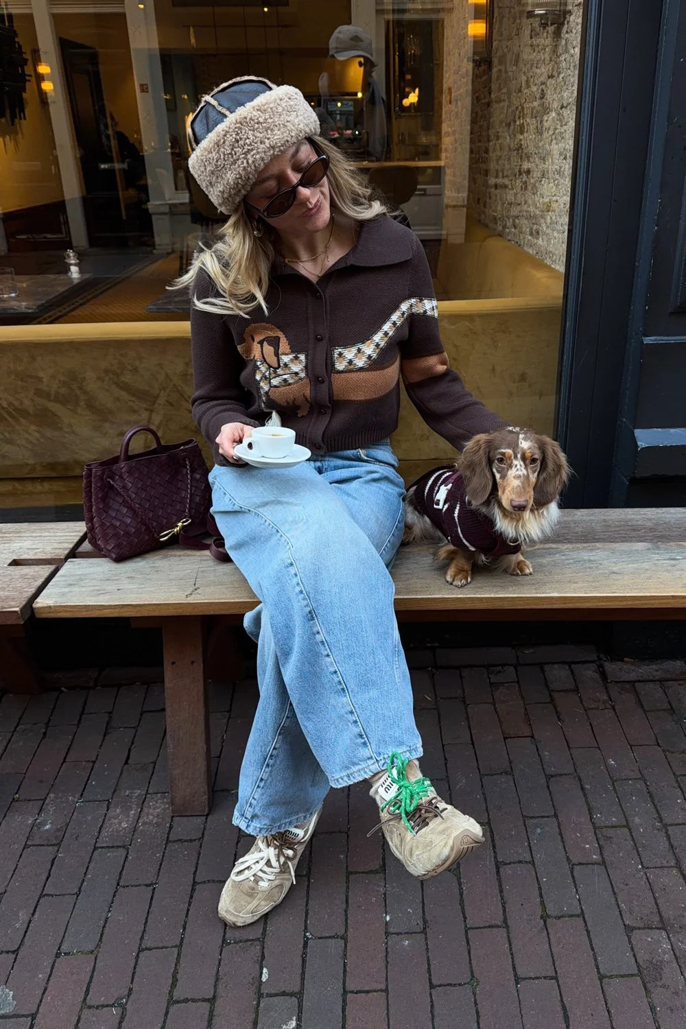 @chlosertoyou in House of Sunny Walk In The Park Tripper - Tobacco