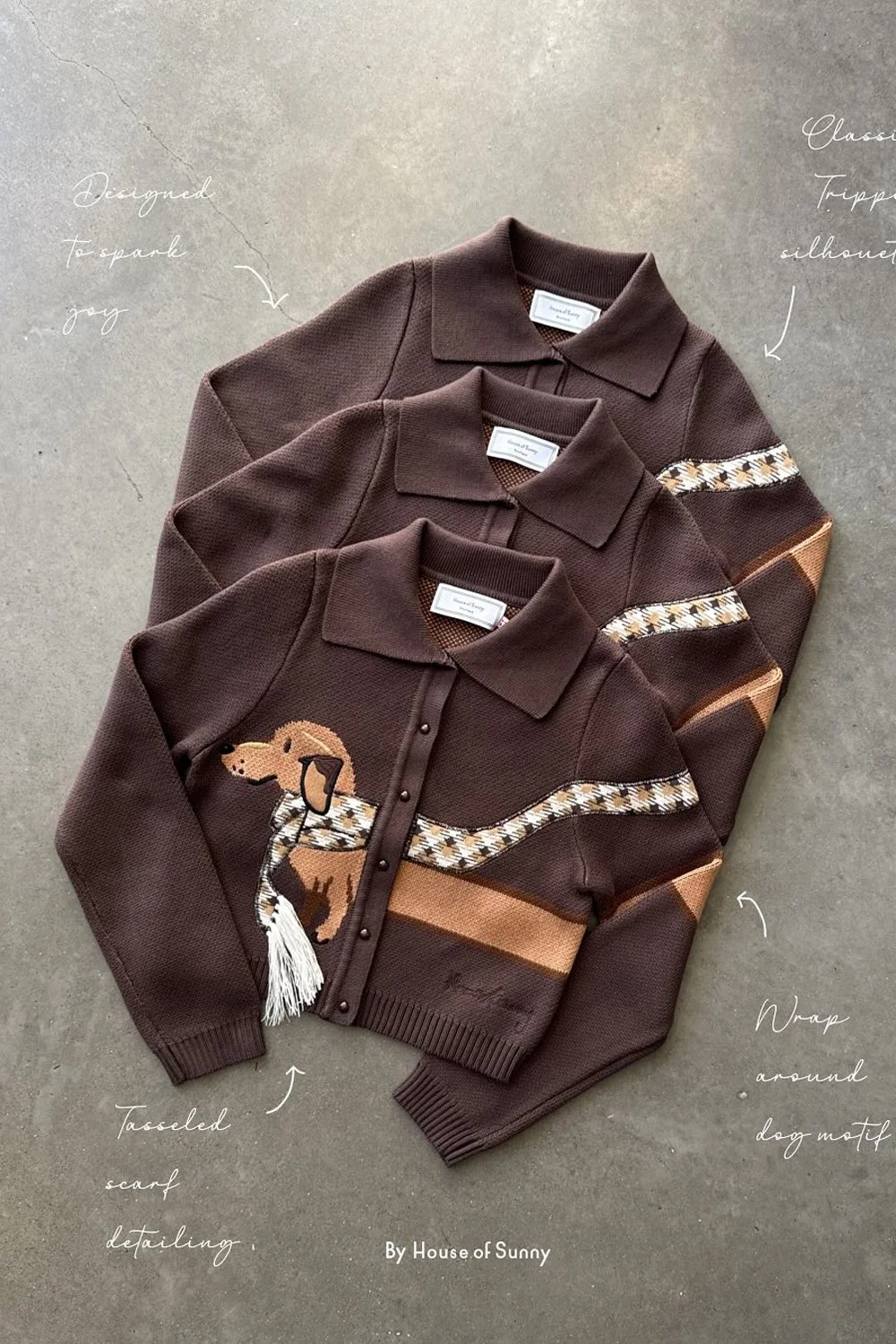 House of Sunny Walk In The Park Tripper - Tobacco
