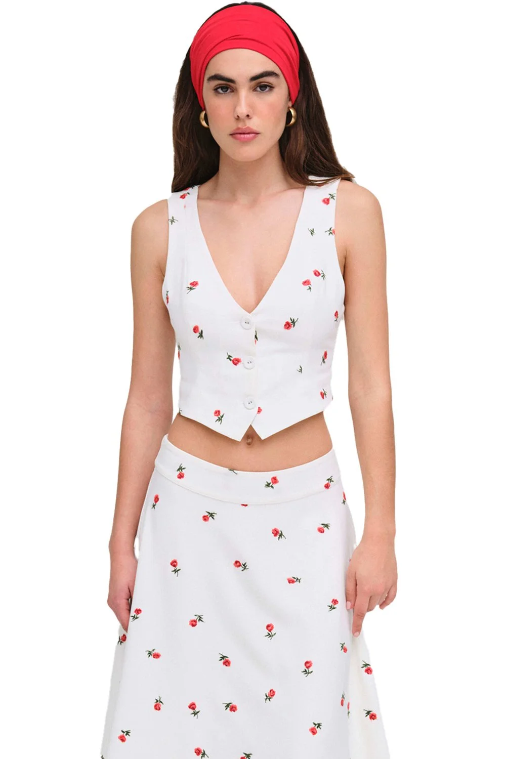 Talia Embroidered Vest