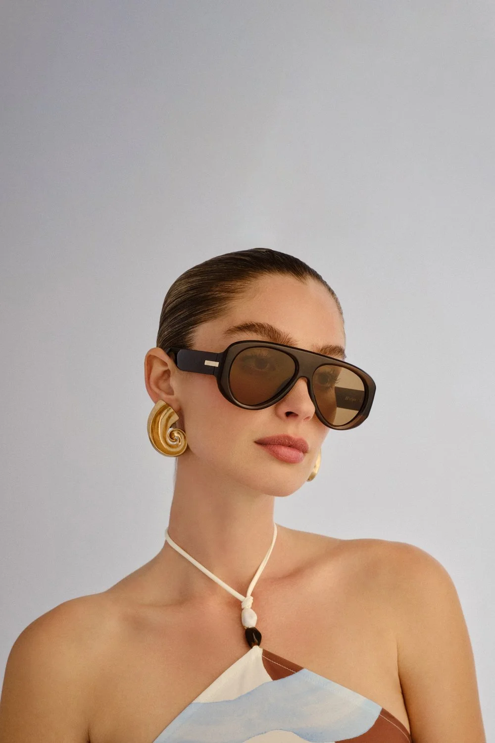 Le Specs Dream Boat Sunglasses - Cocoa