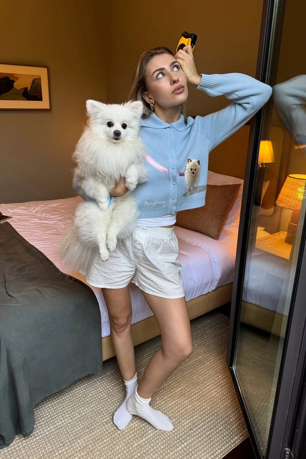 @misha_mikhieieva in House of Sunny Pom Pom Tripper