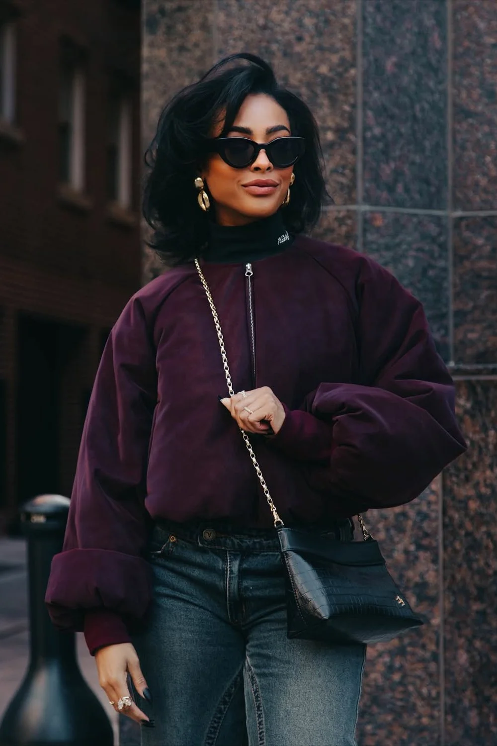@heyraychh in SAEMDI Bordeaux Bomber