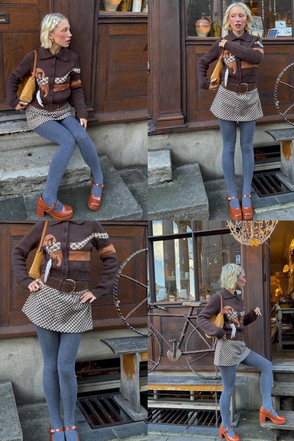 @chlodavie in House of Sunny Walk In The Park Tripper - Tobacco