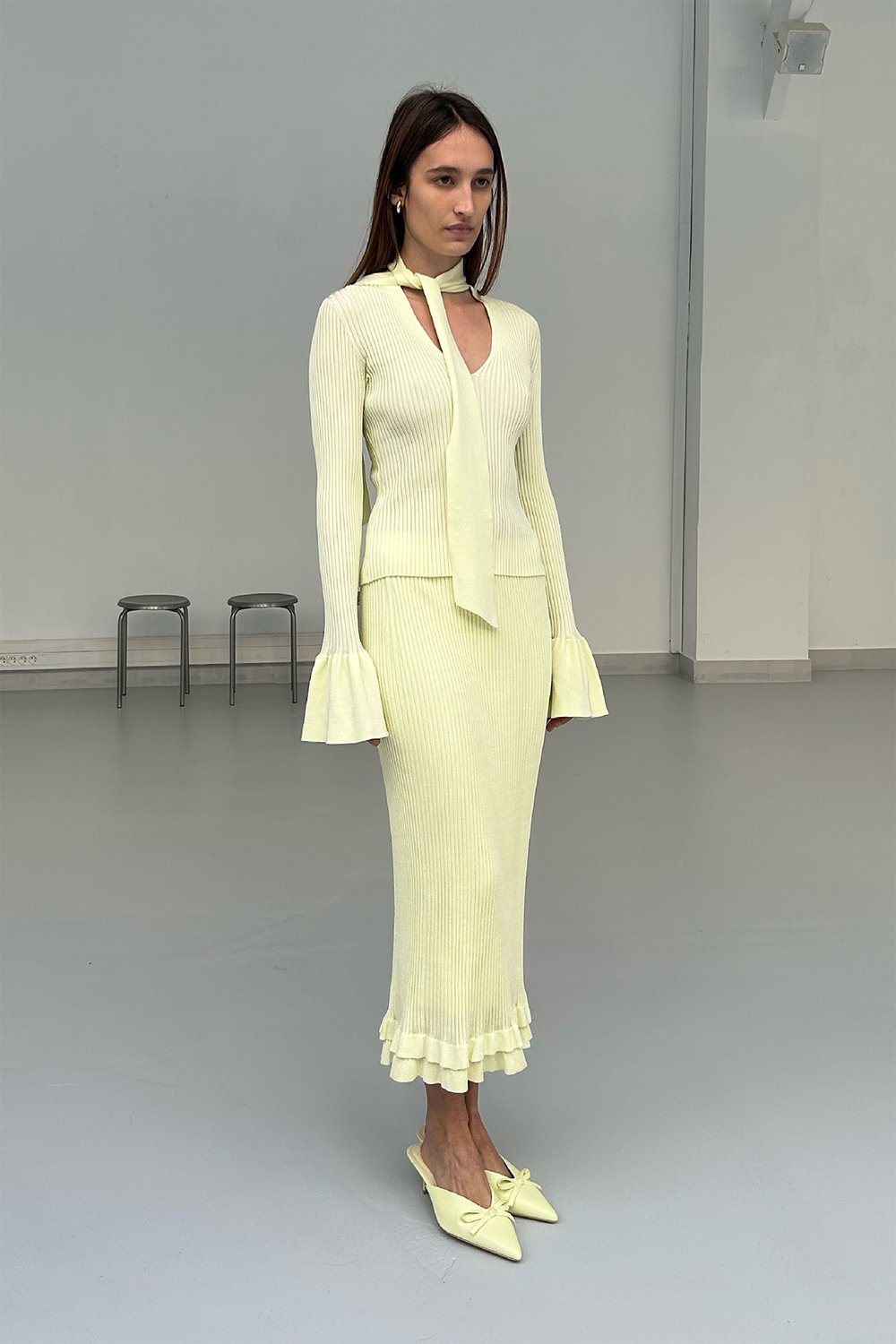 SAEMDI Sunny Pen Skirt