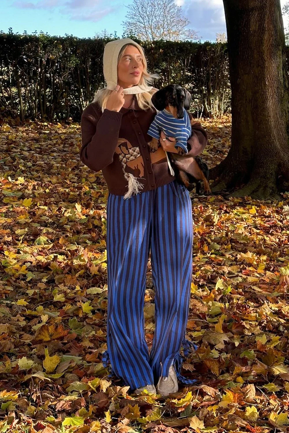 @sianeastmentwilliams in House of Sunny Walk In The Park Tripper - Tobacco