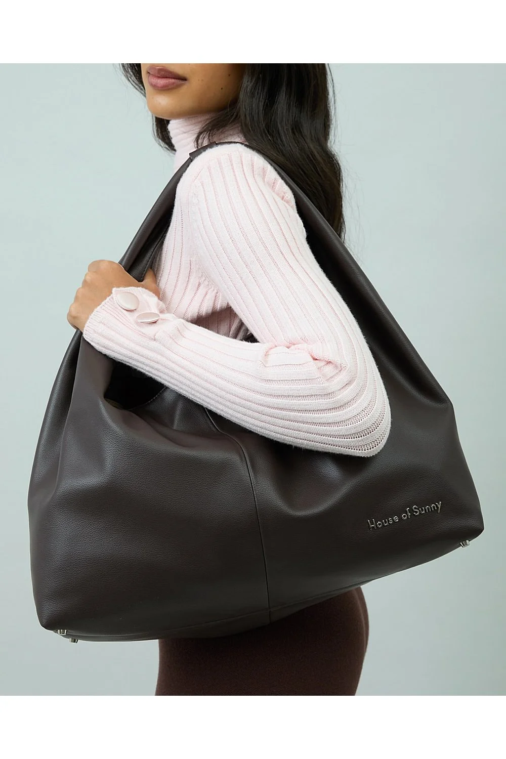 House of Sunny The Big Sling Bag - Dark Chocolate