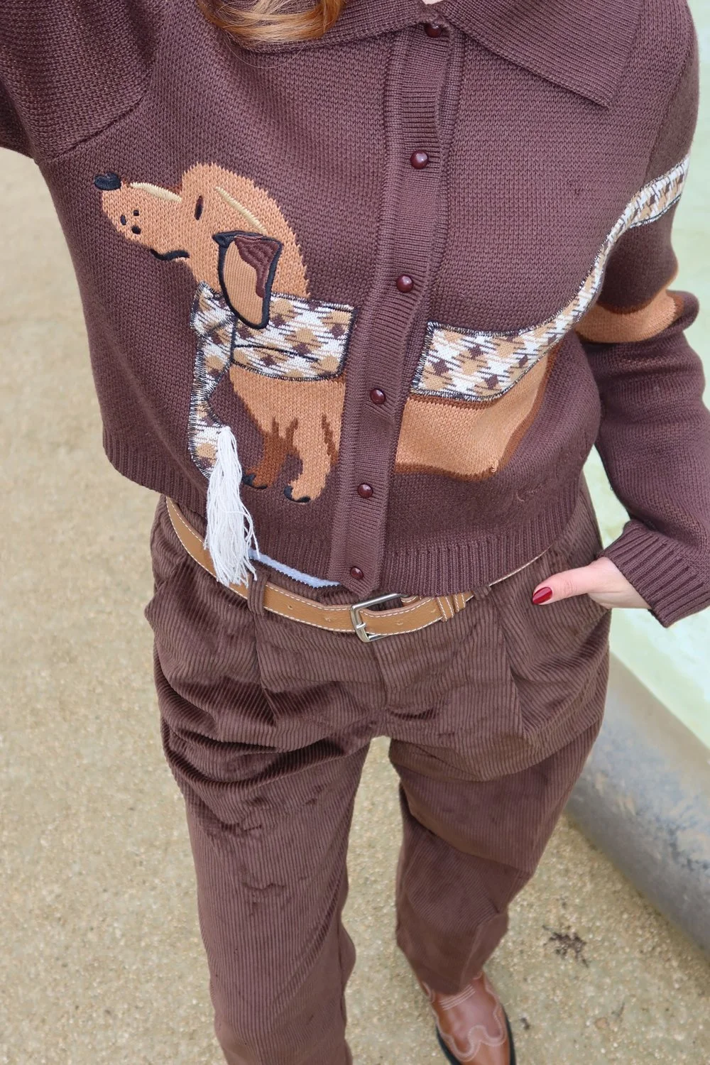 @carladolier in House of Sunny Walk In The Park Tripper - Tobacco