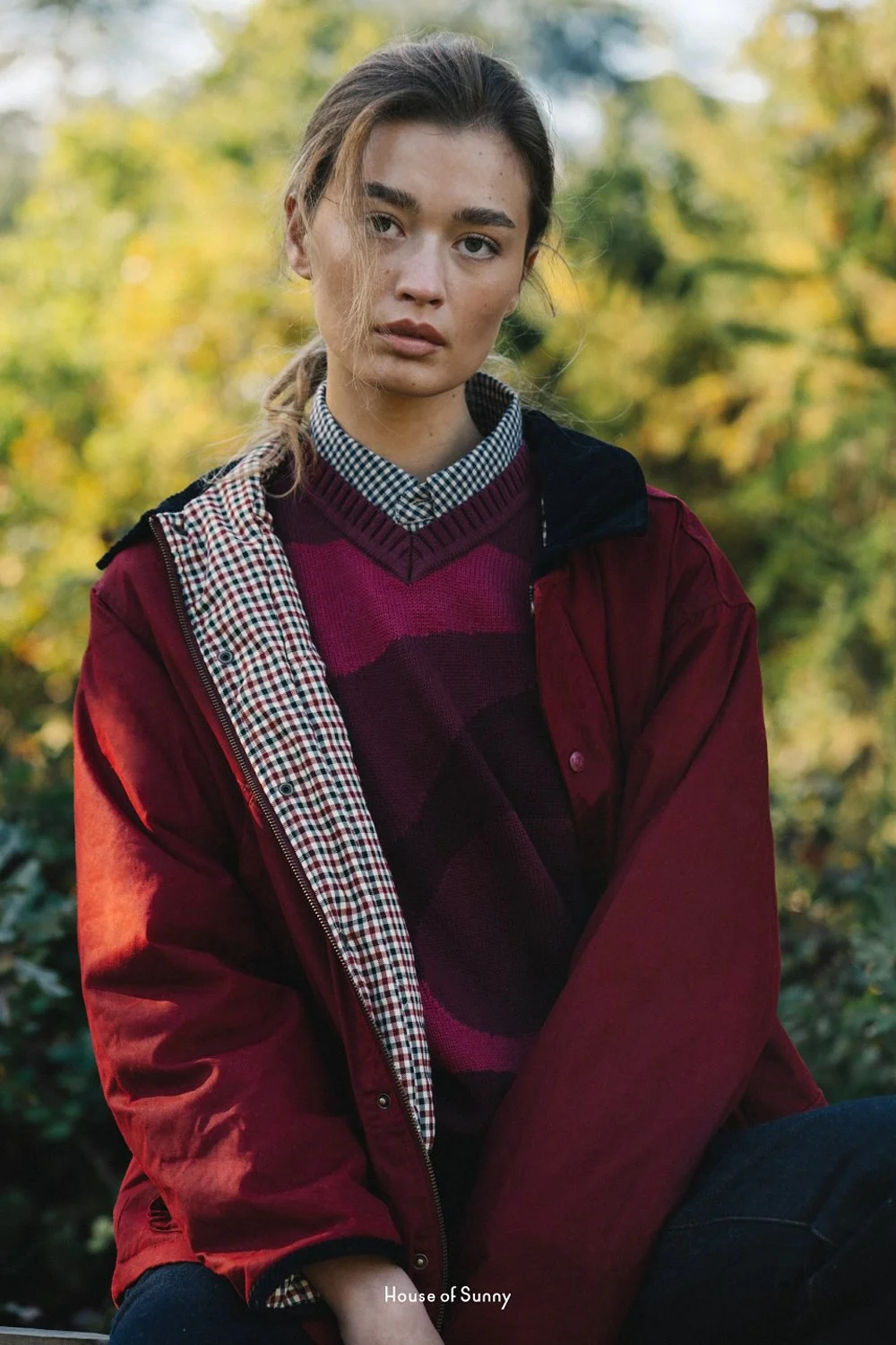 House of Sunny The Waxed Rain Jacket