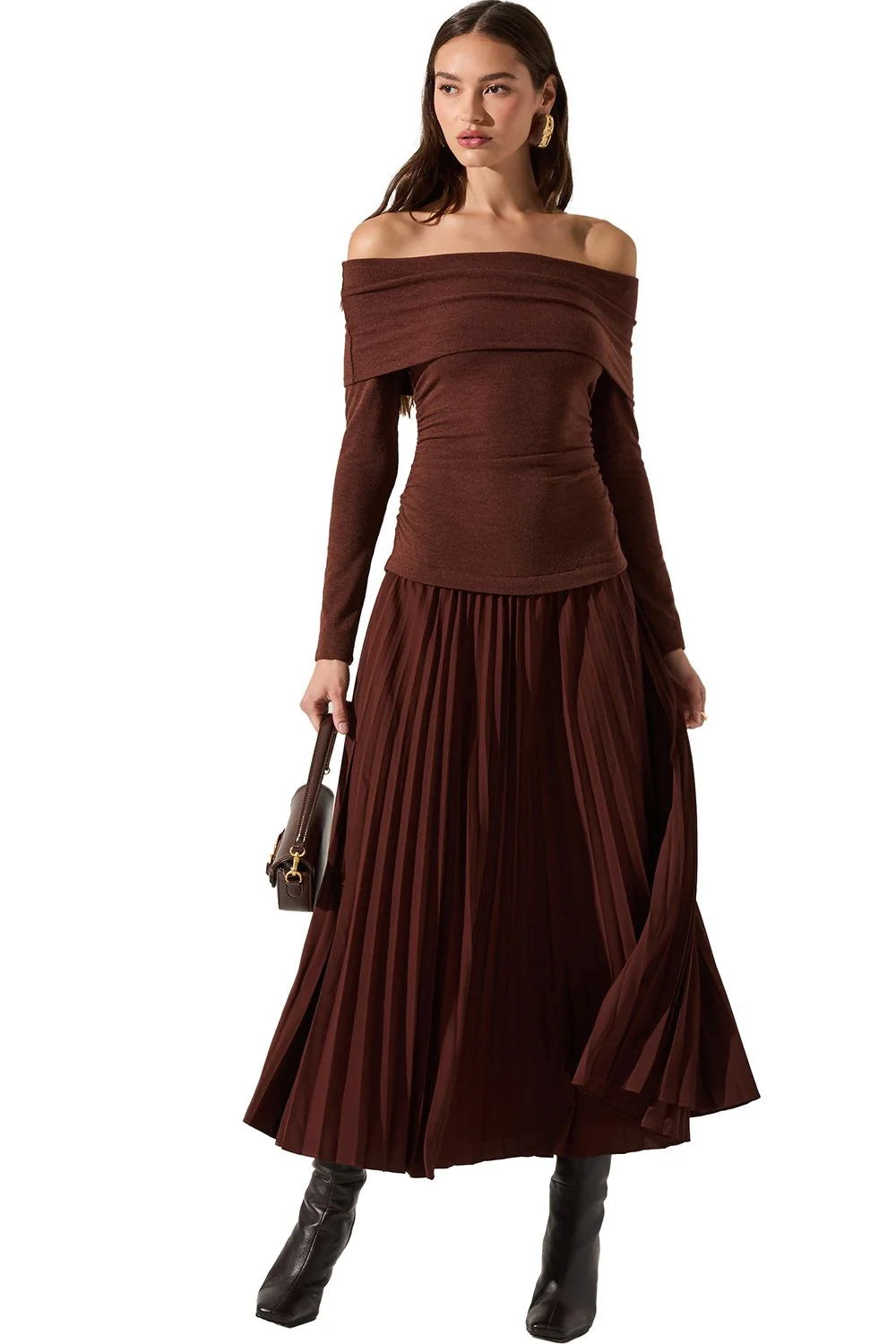 Tanaia Mixed Media Dress