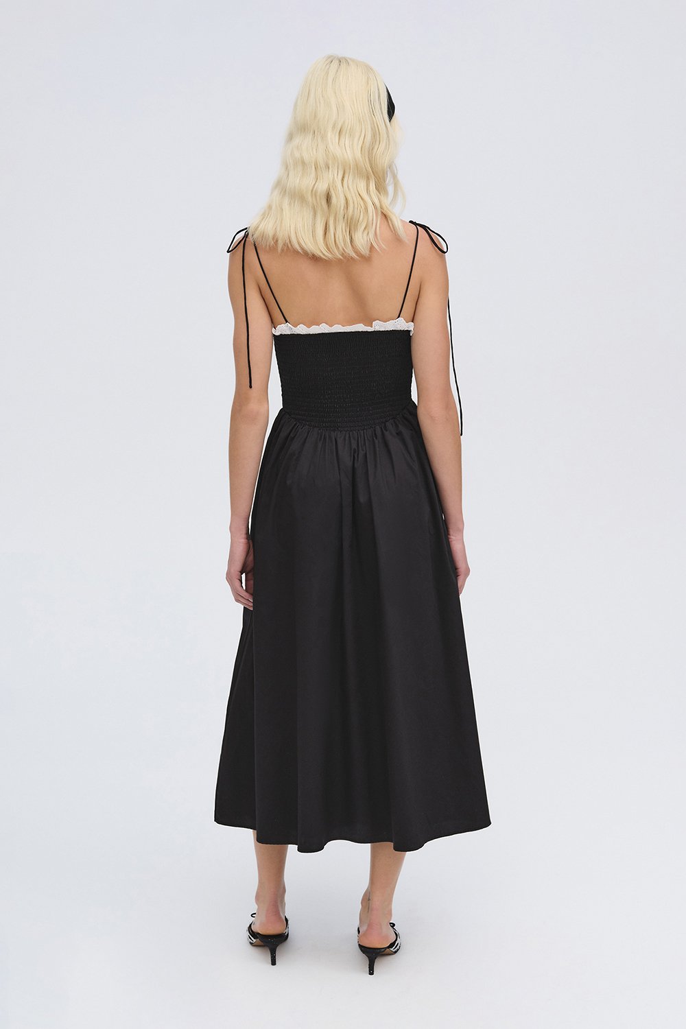 la lune backless midi dress La Lune Mini Dress