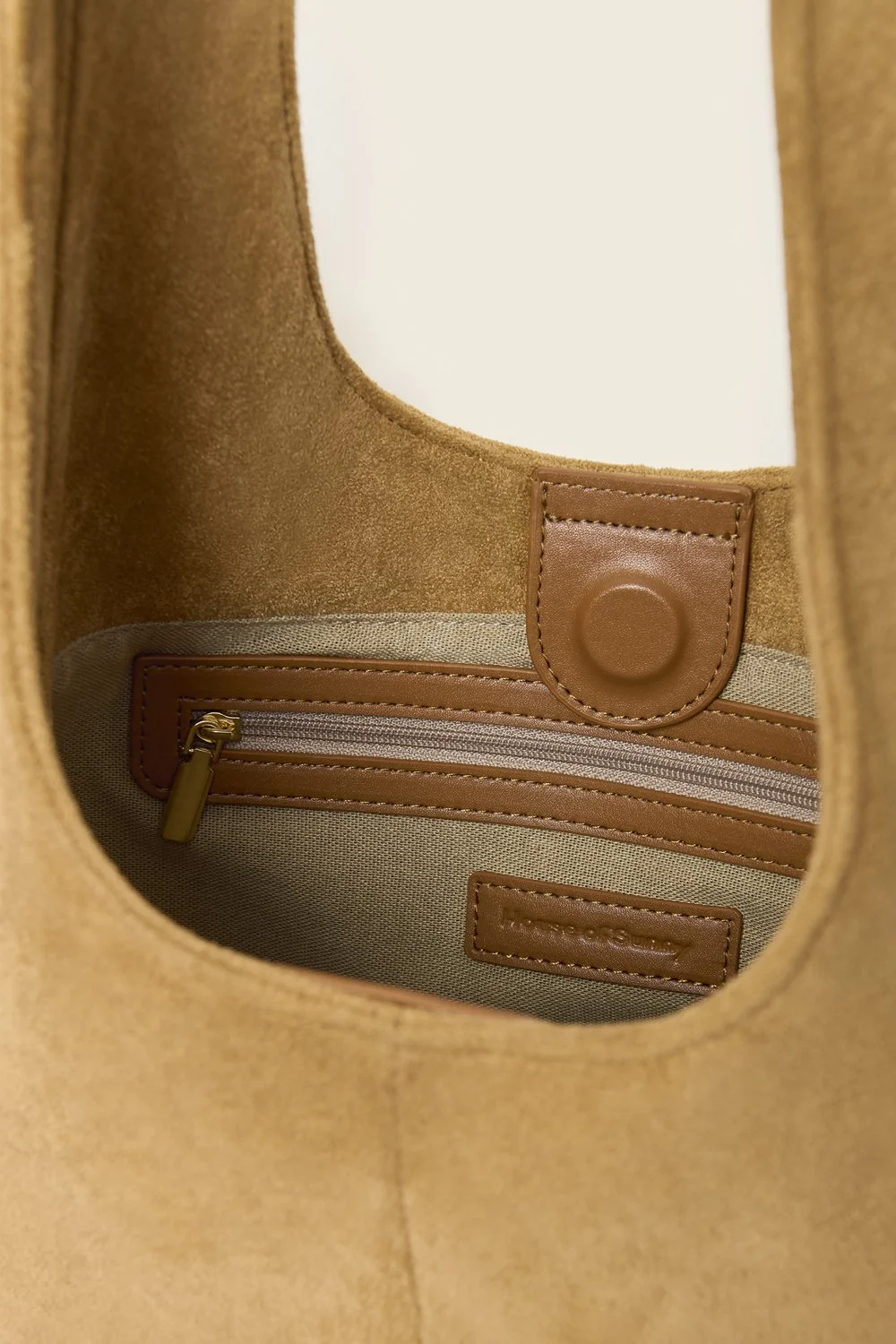House of Sunny Tassel Sling Bag - Tan