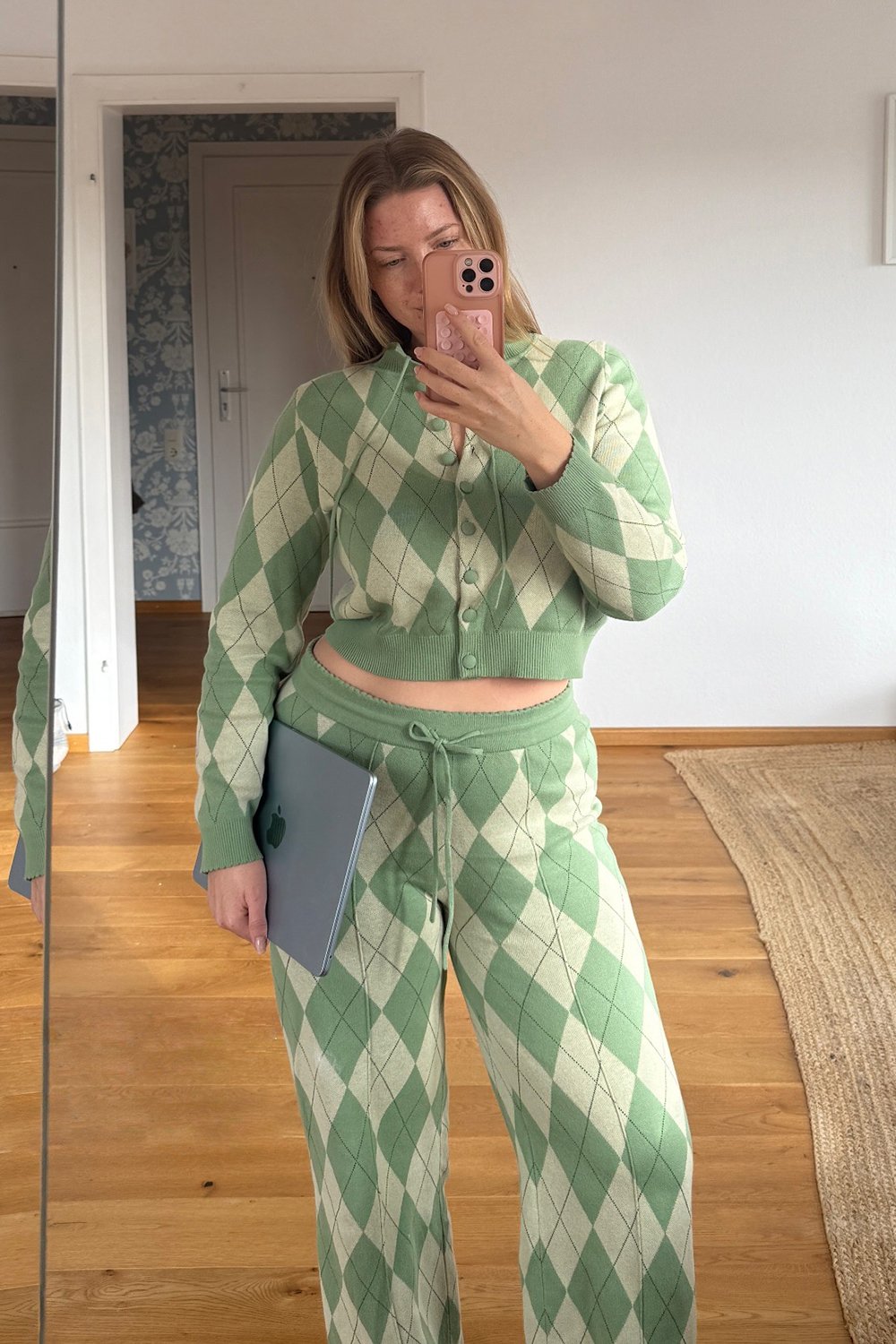 @thesegirlscom in House of Sunny Argyle Lounge Cardigan