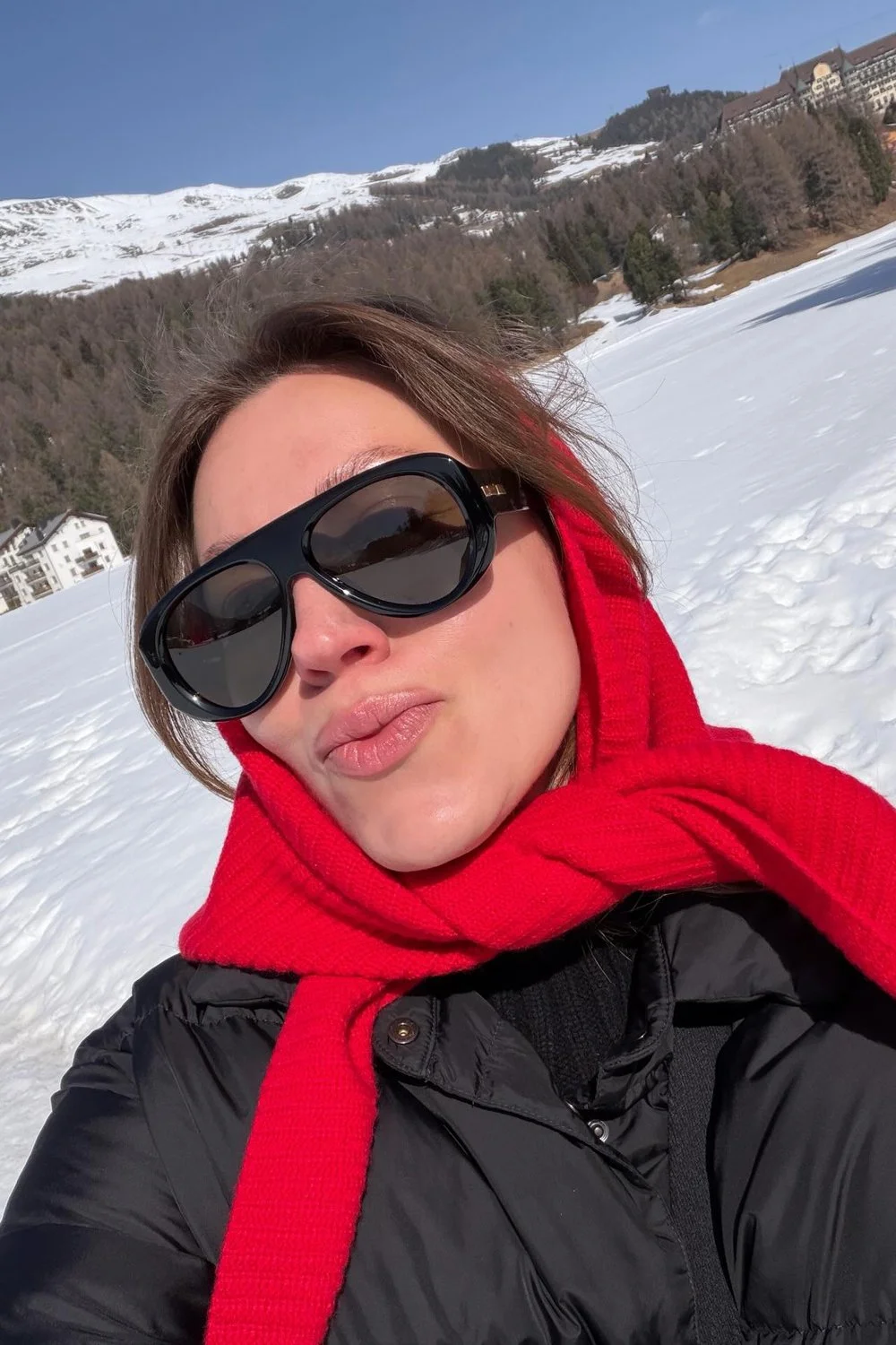 @dariazeni_ in Le Specs Dream Boat Sunglasses - Black - Khaki Mono Polarized