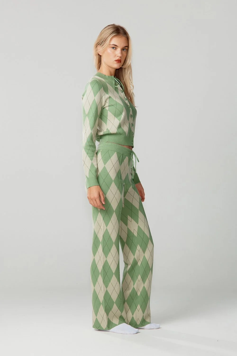 House of Sunny Argyle Lounge Cardigan