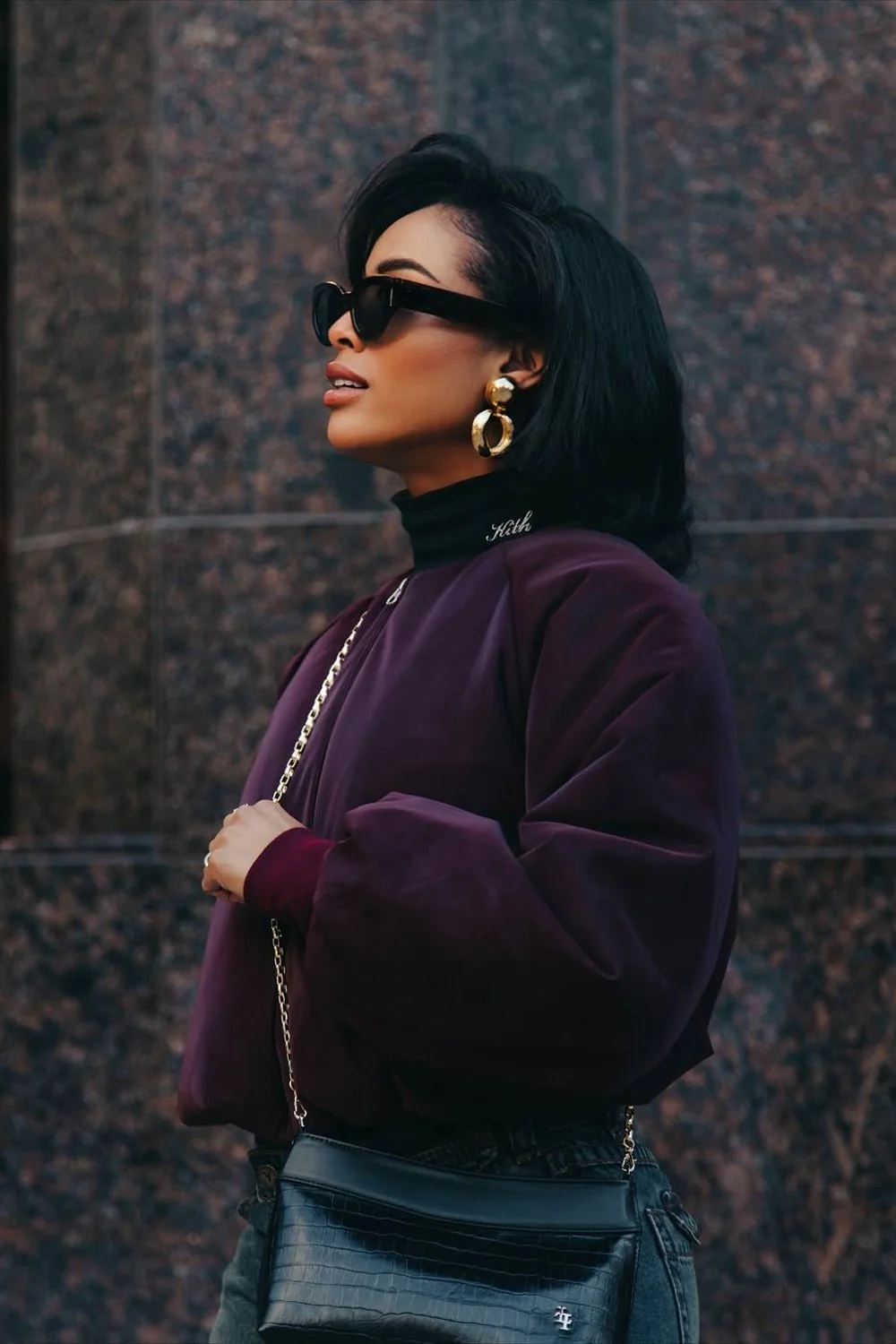 @heyraychh in SAEMDI Bordeaux Bomber