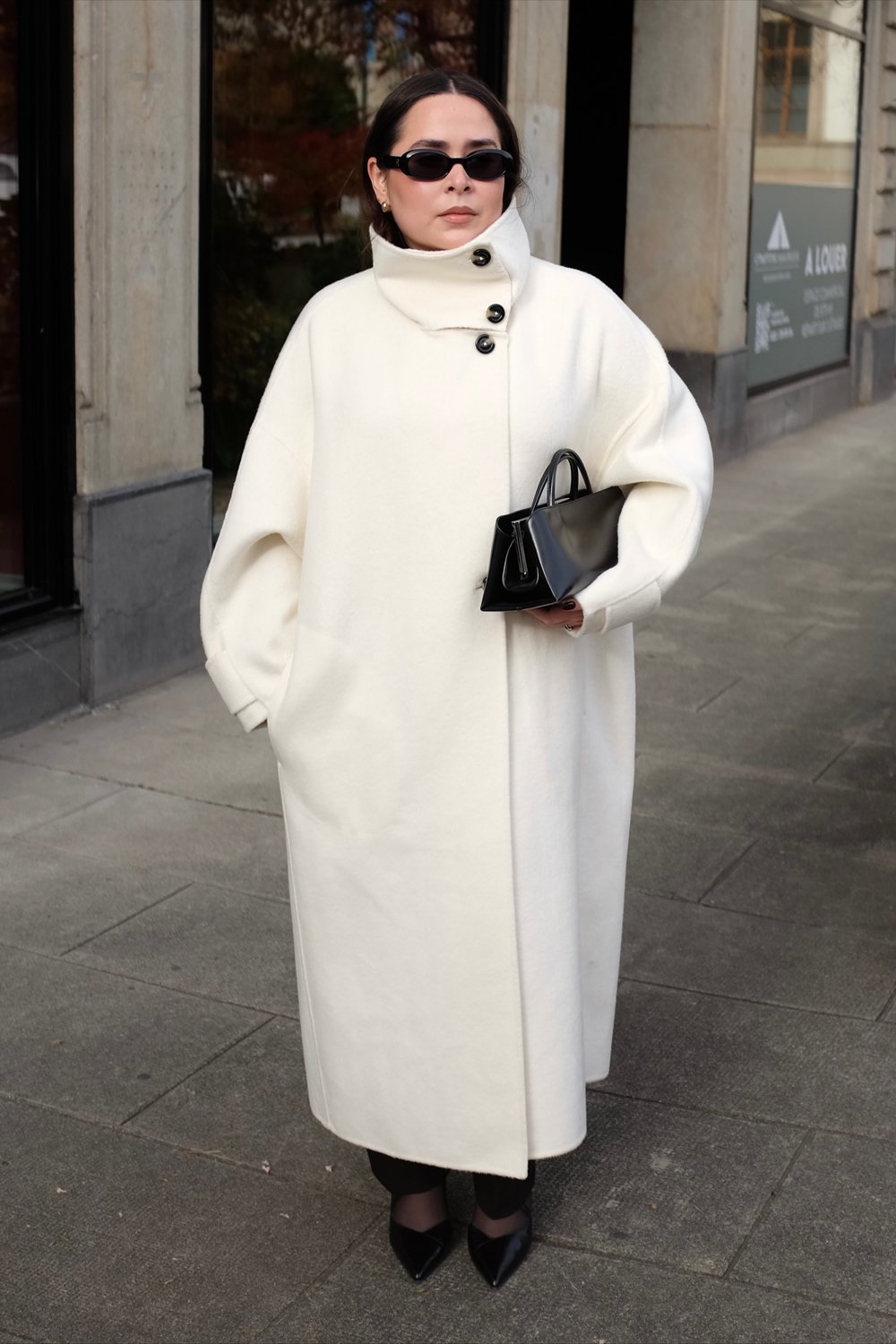 @indiraci in Le Specs Work It Sunglasses - Black