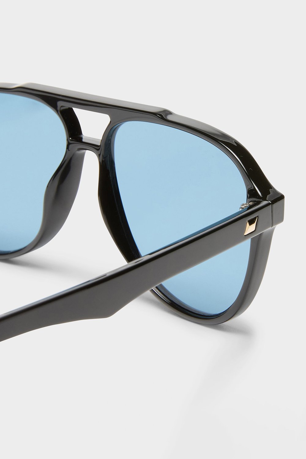 Le Specs Tragic Magic Sunglasses - Black - Navy Mono