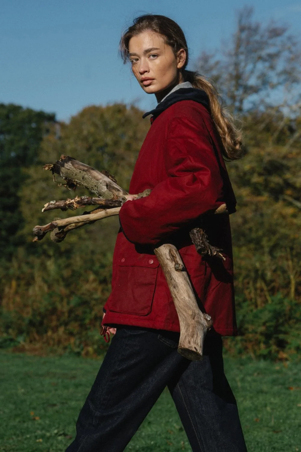 House of Sunny The Waxed Rain Jacket