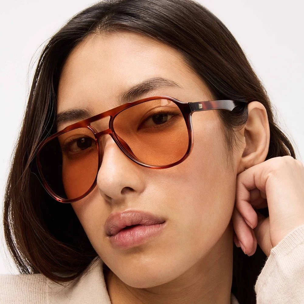 Le Specs Tragic Magic Sunglasses - Toffee Tort