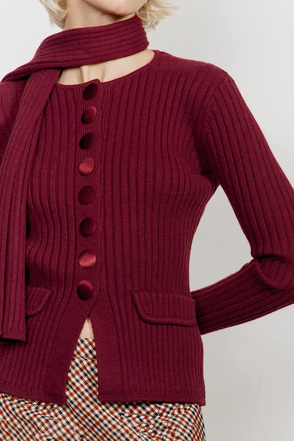 House of Sunny Power Peggy - Burgundy