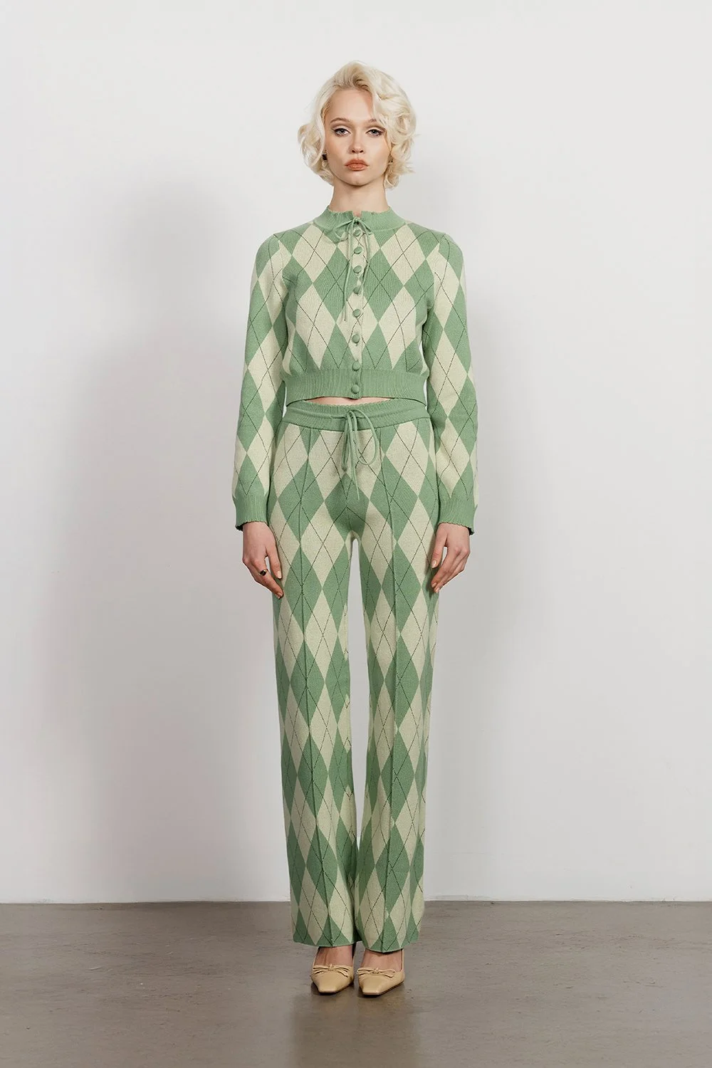 House of Sunny Argyle Lounge Cardigan